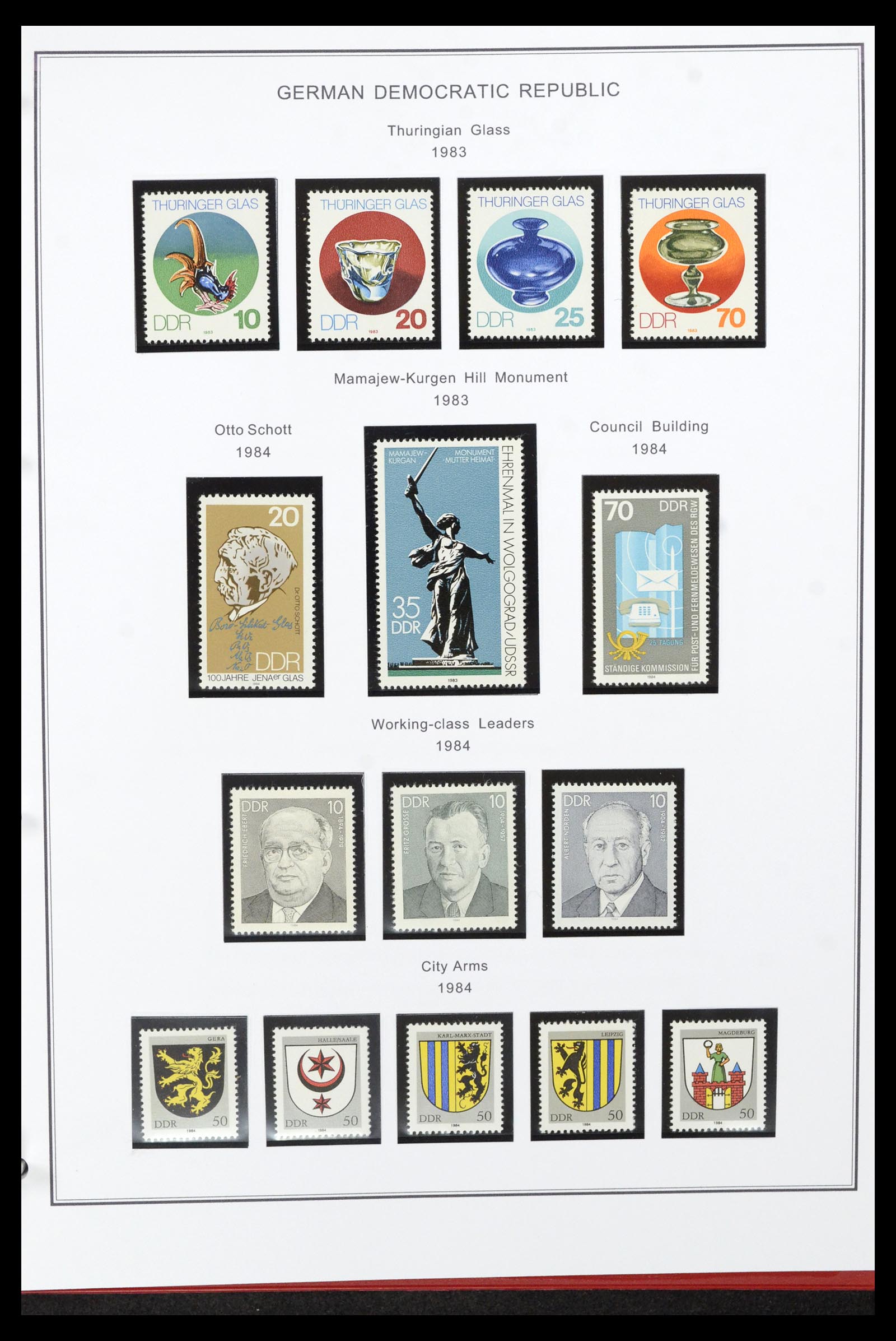 36998 274 - Postzegelverzameling 36998 DDR 1949-1990.