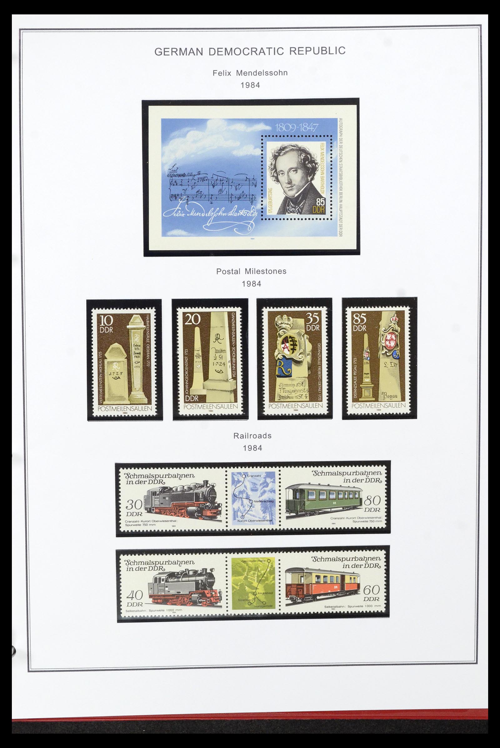 36998 275 - Postzegelverzameling 36998 DDR 1949-1990.