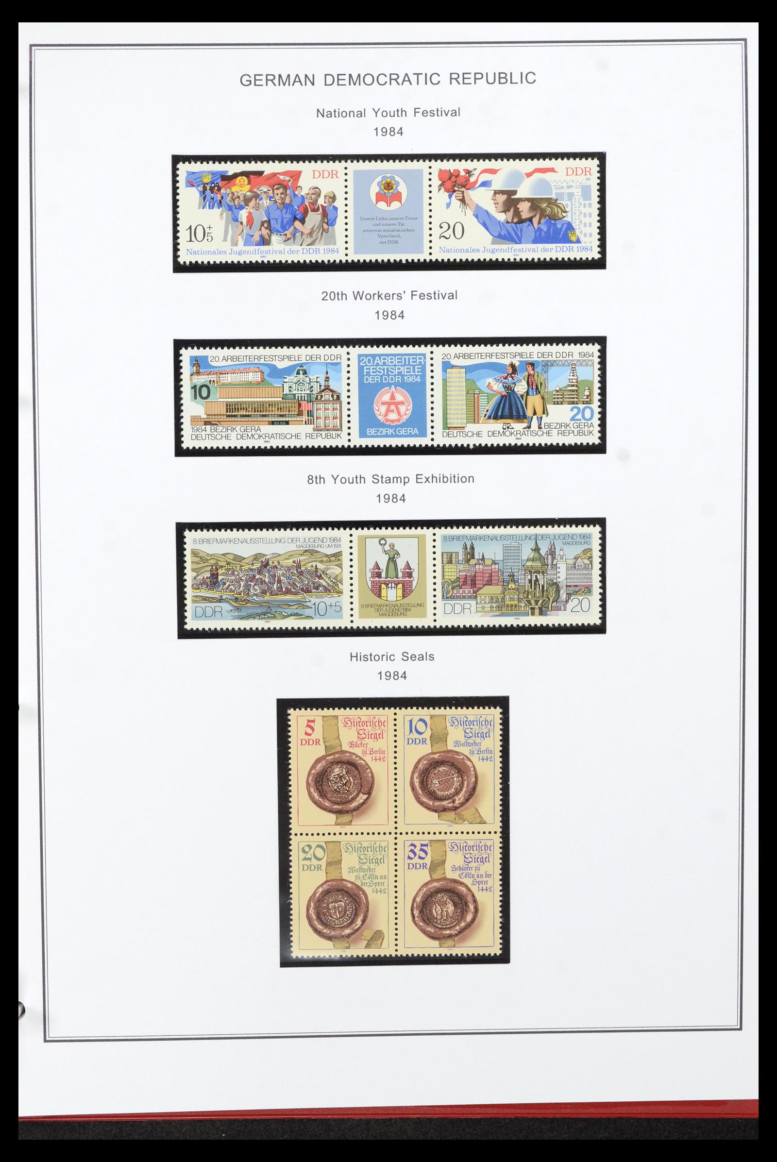 36998 277 - Postzegelverzameling 36998 DDR 1949-1990.