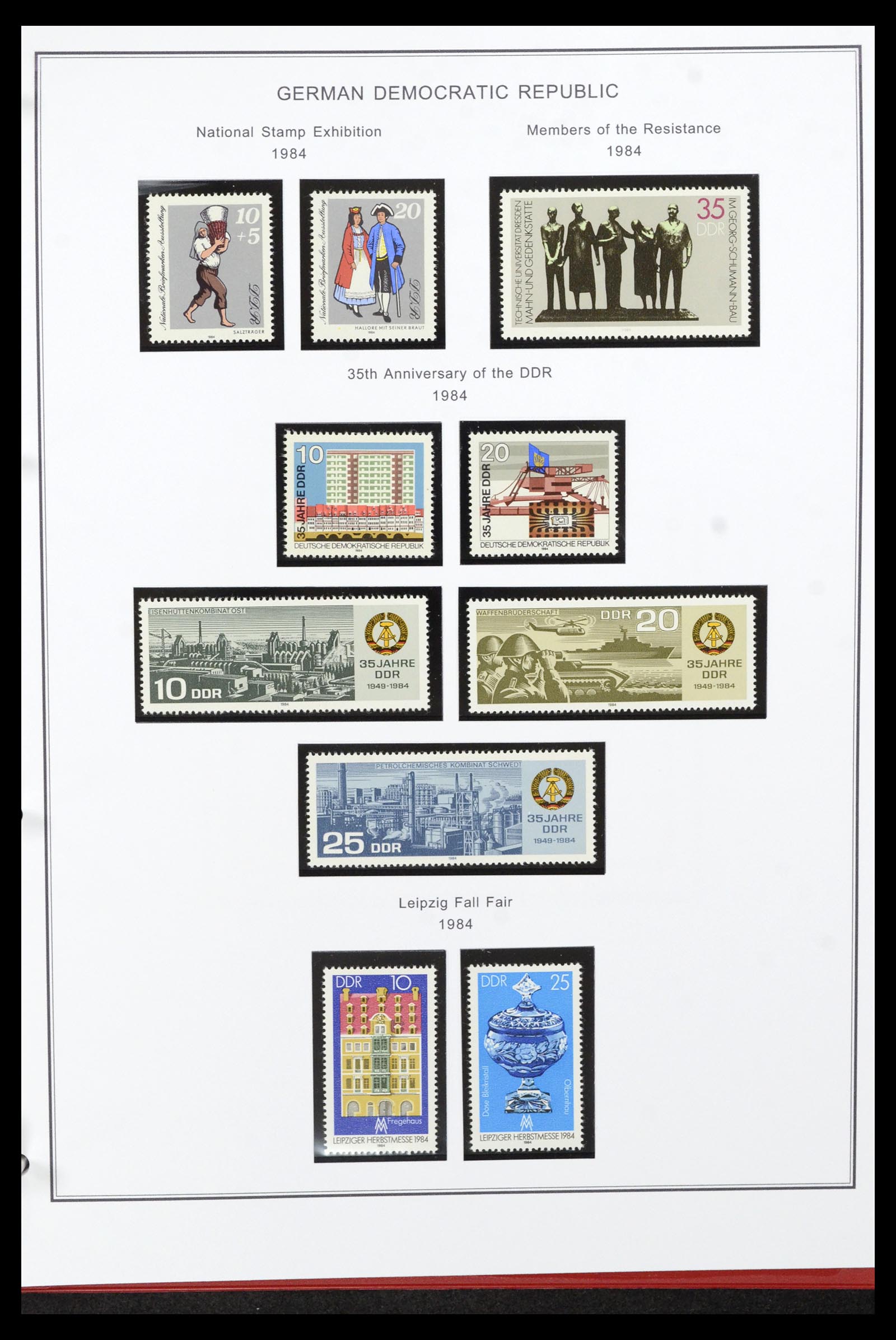 36998 278 - Postzegelverzameling 36998 DDR 1949-1990.