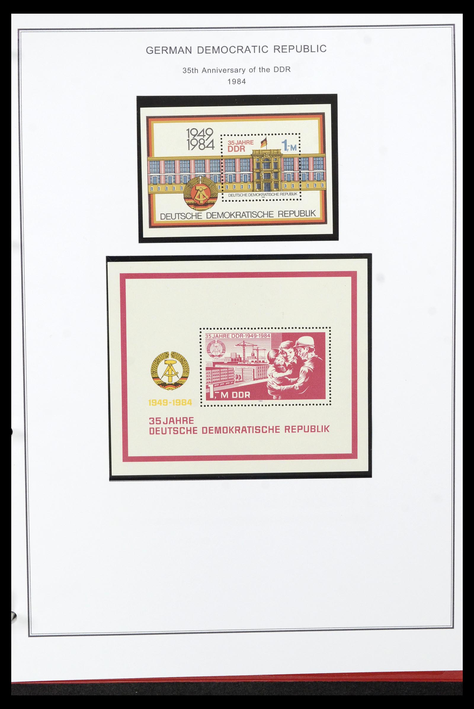 36998 279 - Postzegelverzameling 36998 DDR 1949-1990.