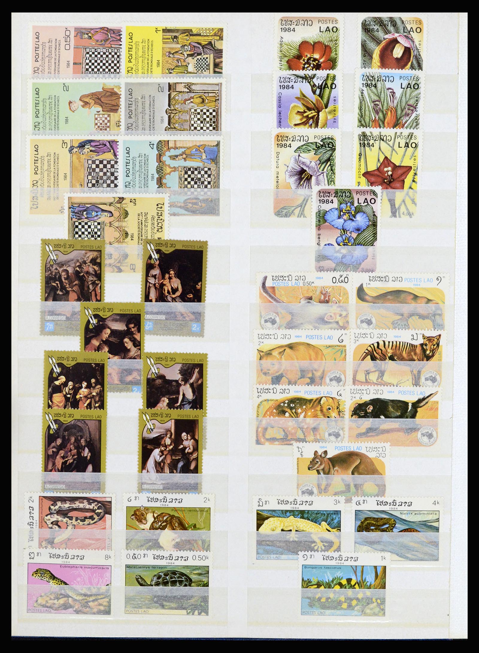 37064 073 - Postzegelverzameling 37064 Wereld motief 1960-2007.