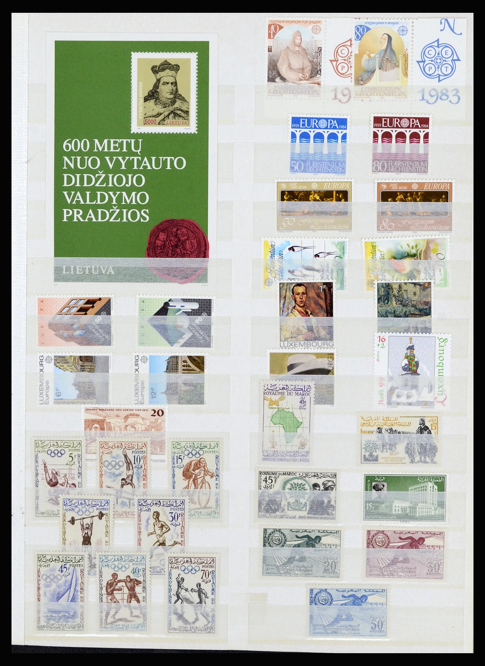 37064 078 - Postzegelverzameling 37064 Wereld motief 1960-2007.