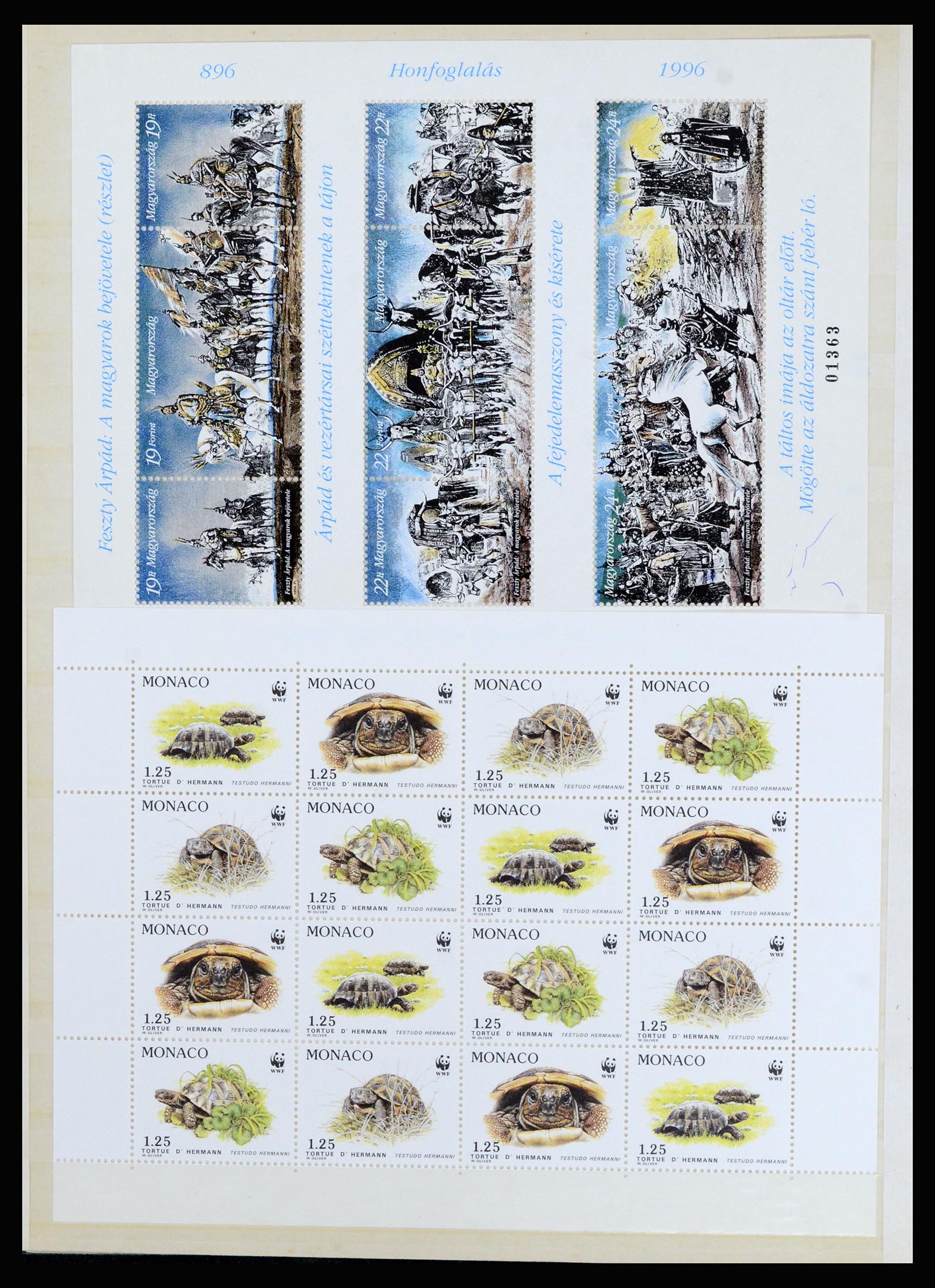 37064 117 - Postzegelverzameling 37064 Wereld motief 1960-2007.