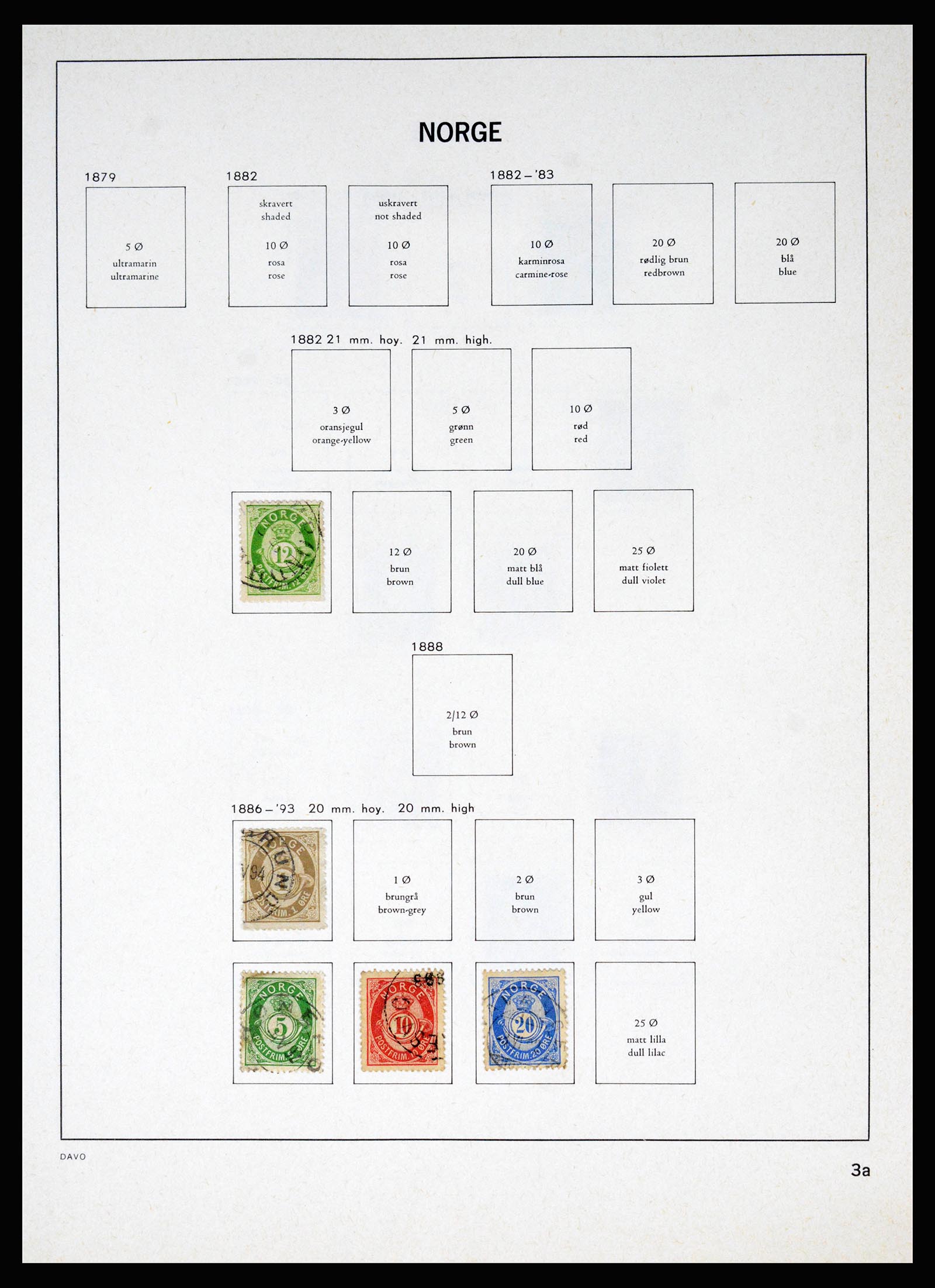 37074 004 - Postzegelverzameling 37074 Noorwegen 1855-2006.