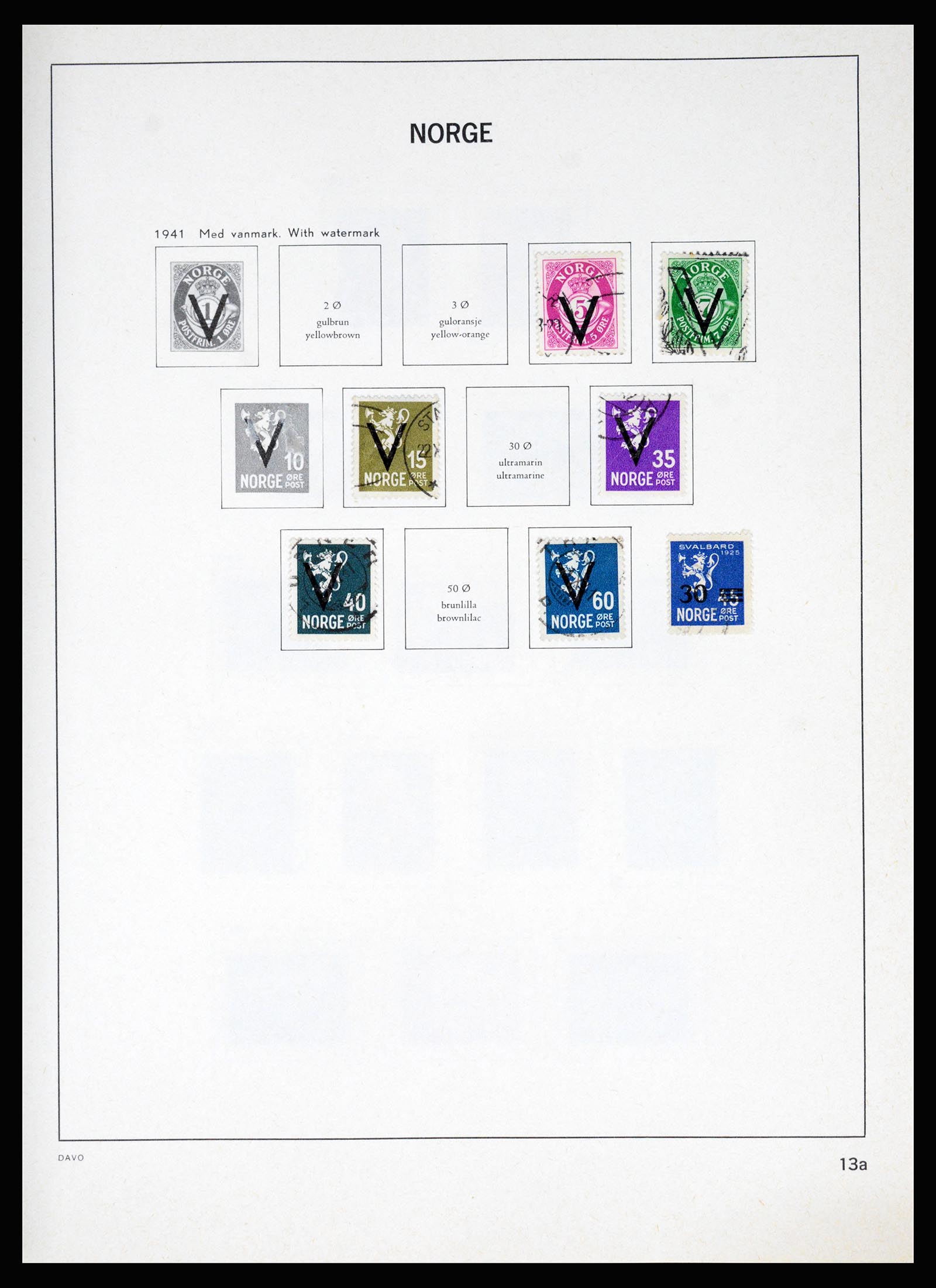 37074 017 - Postzegelverzameling 37074 Noorwegen 1855-2006.