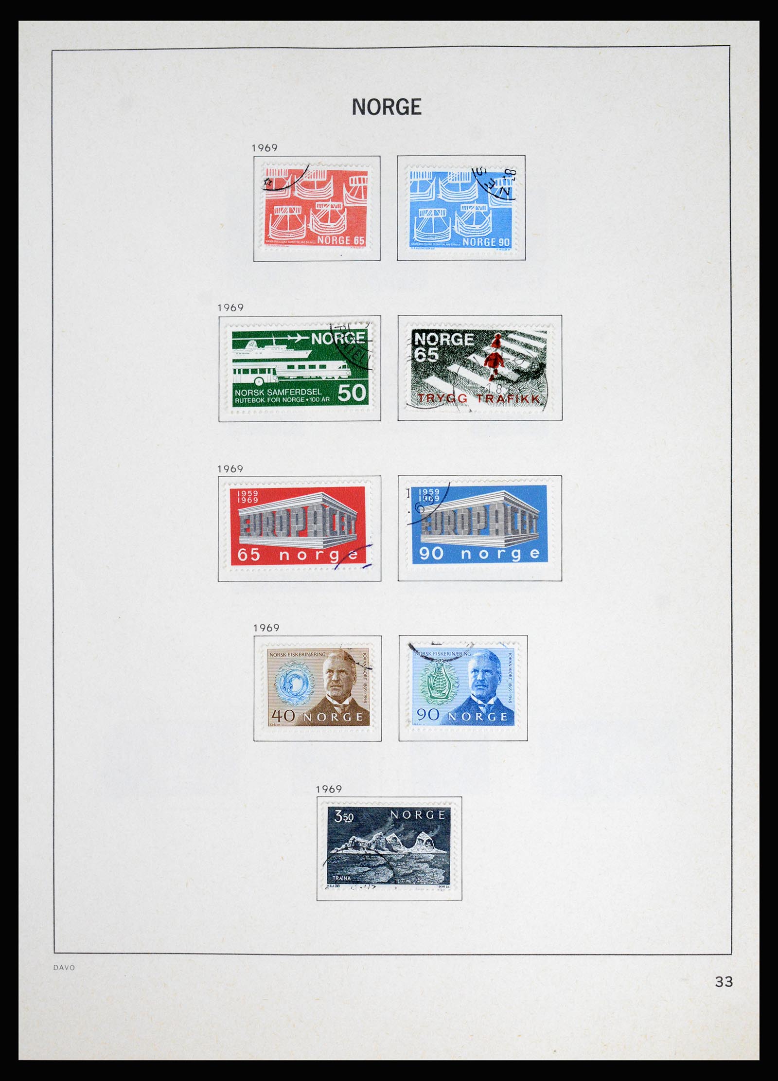 37074 038 - Postzegelverzameling 37074 Noorwegen 1855-2006.