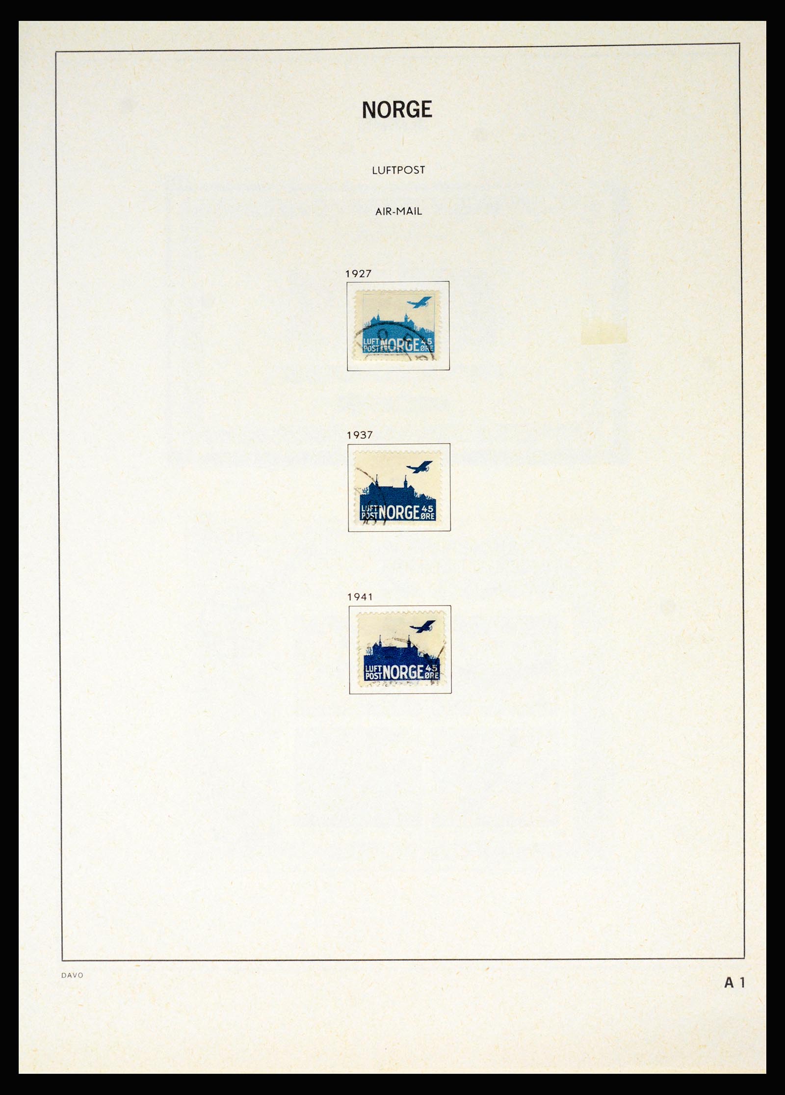 37074 134 - Postzegelverzameling 37074 Noorwegen 1855-2006.