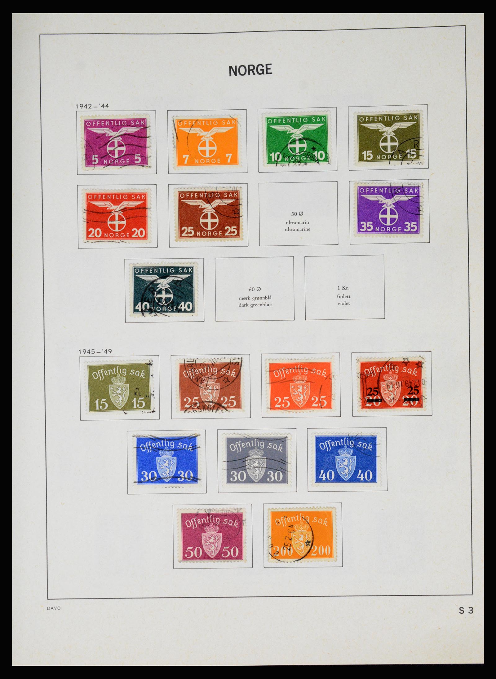 37074 163 - Postzegelverzameling 37074 Noorwegen 1855-2006.