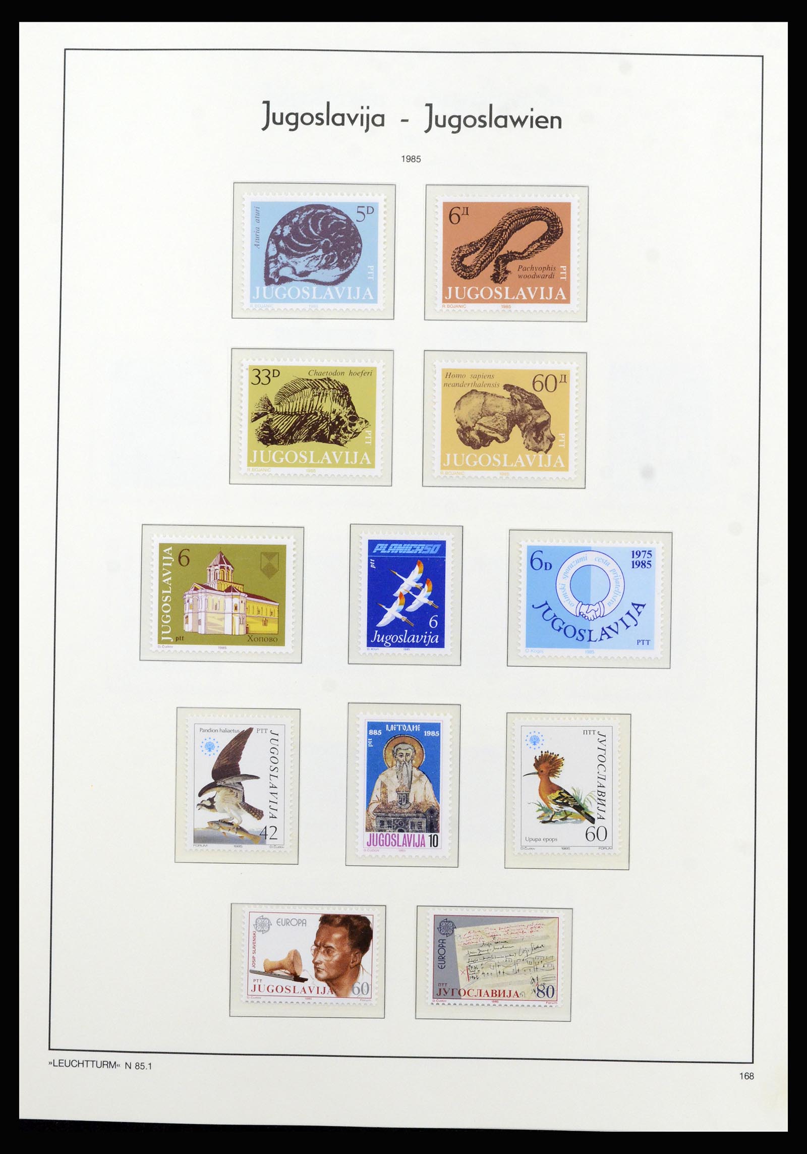 37091 145 - Postzegelverzameling 37091 Joegoslavië 1945-2001.