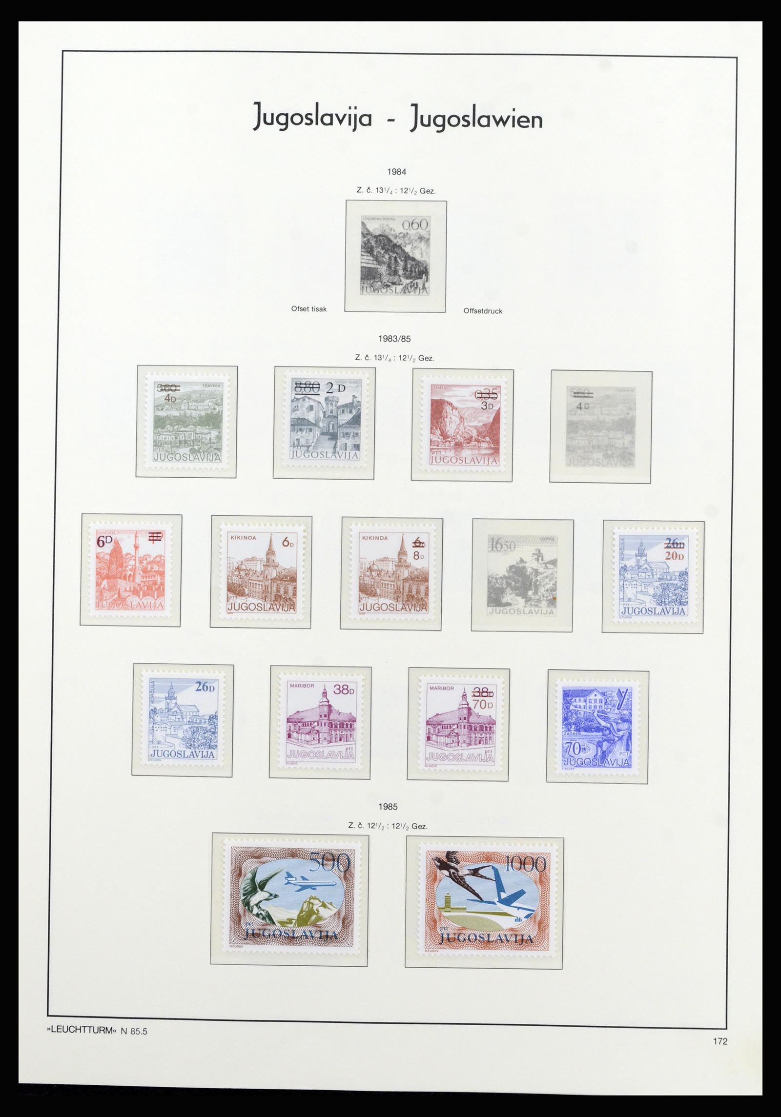 37091 149 - Postzegelverzameling 37091 Joegoslavië 1945-2001.