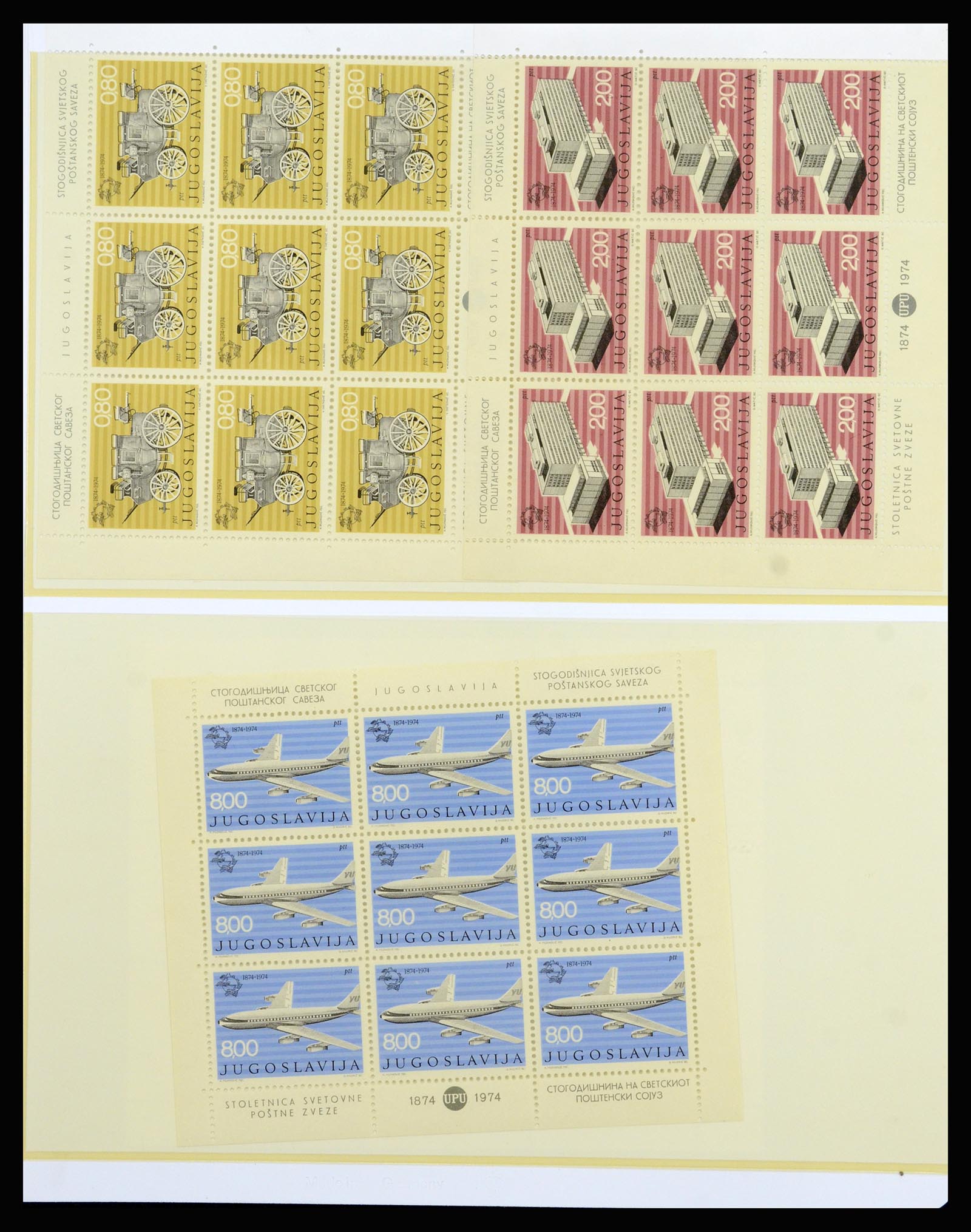 37091 161 - Postzegelverzameling 37091 Joegoslavië 1945-2001.