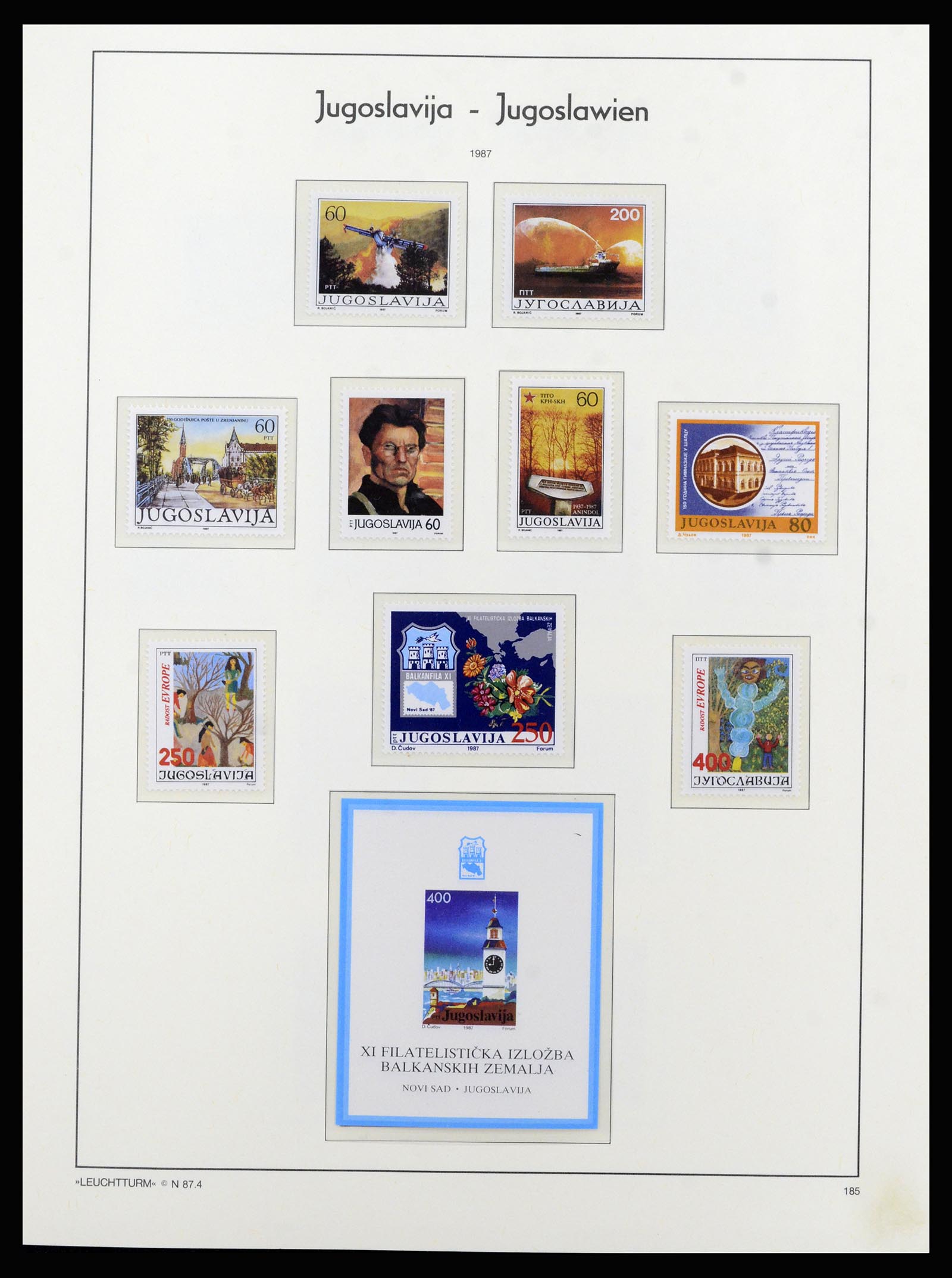 37091 169 - Postzegelverzameling 37091 Joegoslavië 1945-2001.