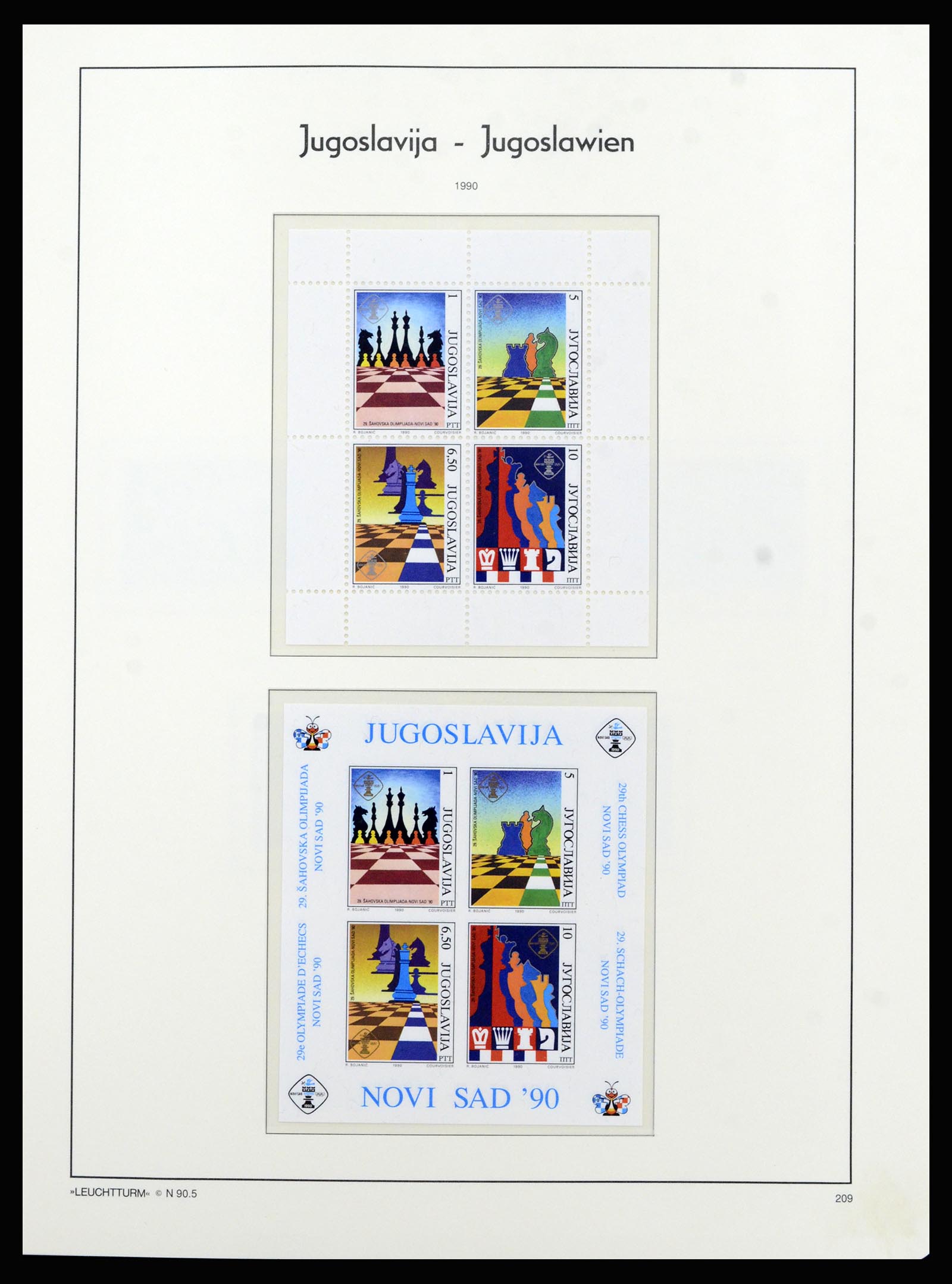 37091 193 - Postzegelverzameling 37091 Joegoslavië 1945-2001.