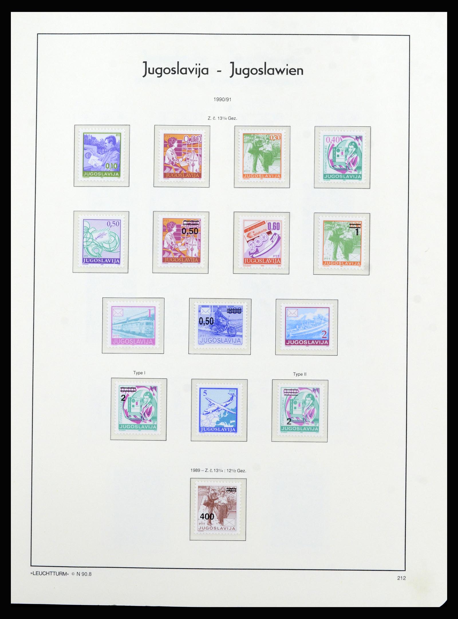 37091 196 - Postzegelverzameling 37091 Joegoslavië 1945-2001.
