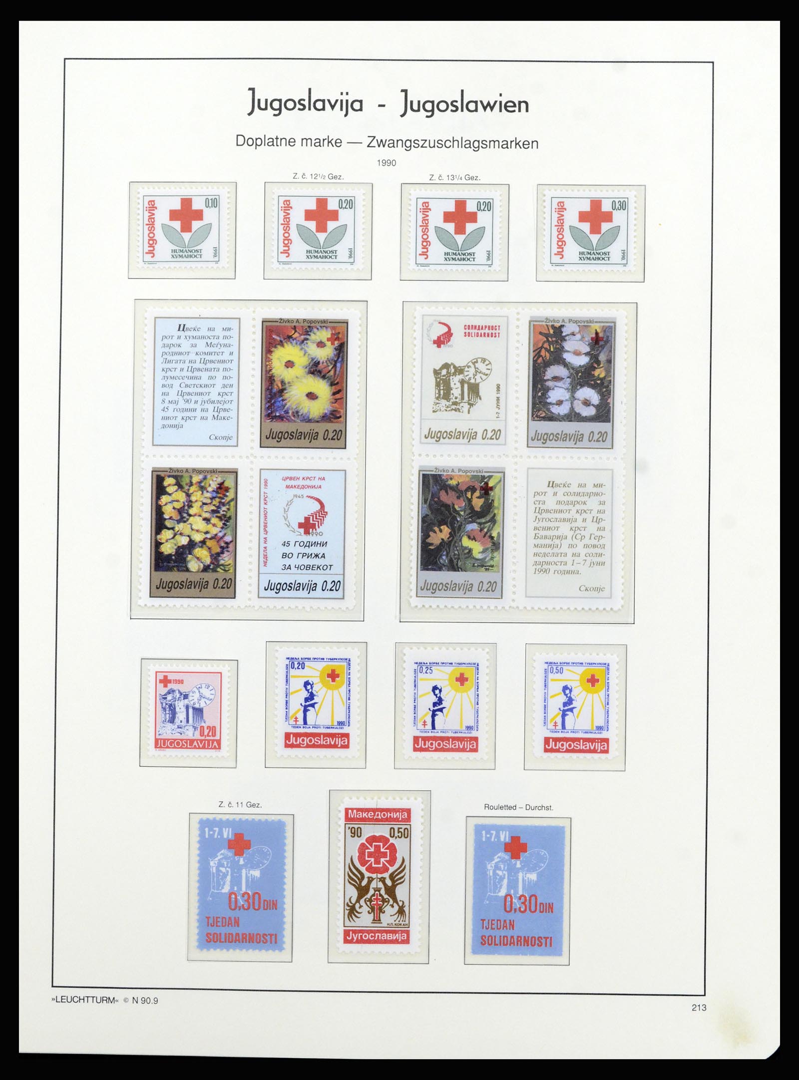 37091 197 - Postzegelverzameling 37091 Joegoslavië 1945-2001.