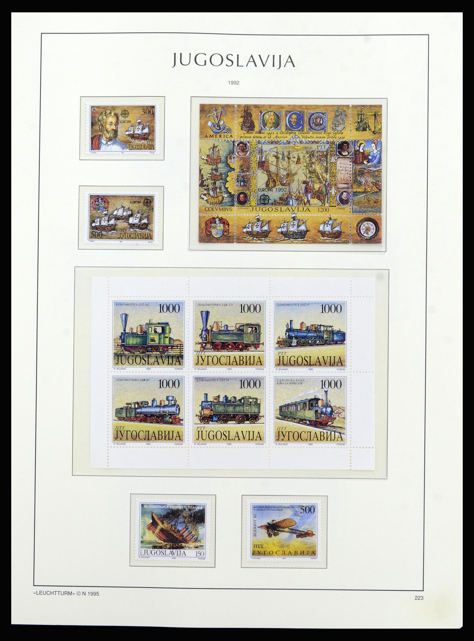 37091 207 - Postzegelverzameling 37091 Joegoslavië 1945-2001.
