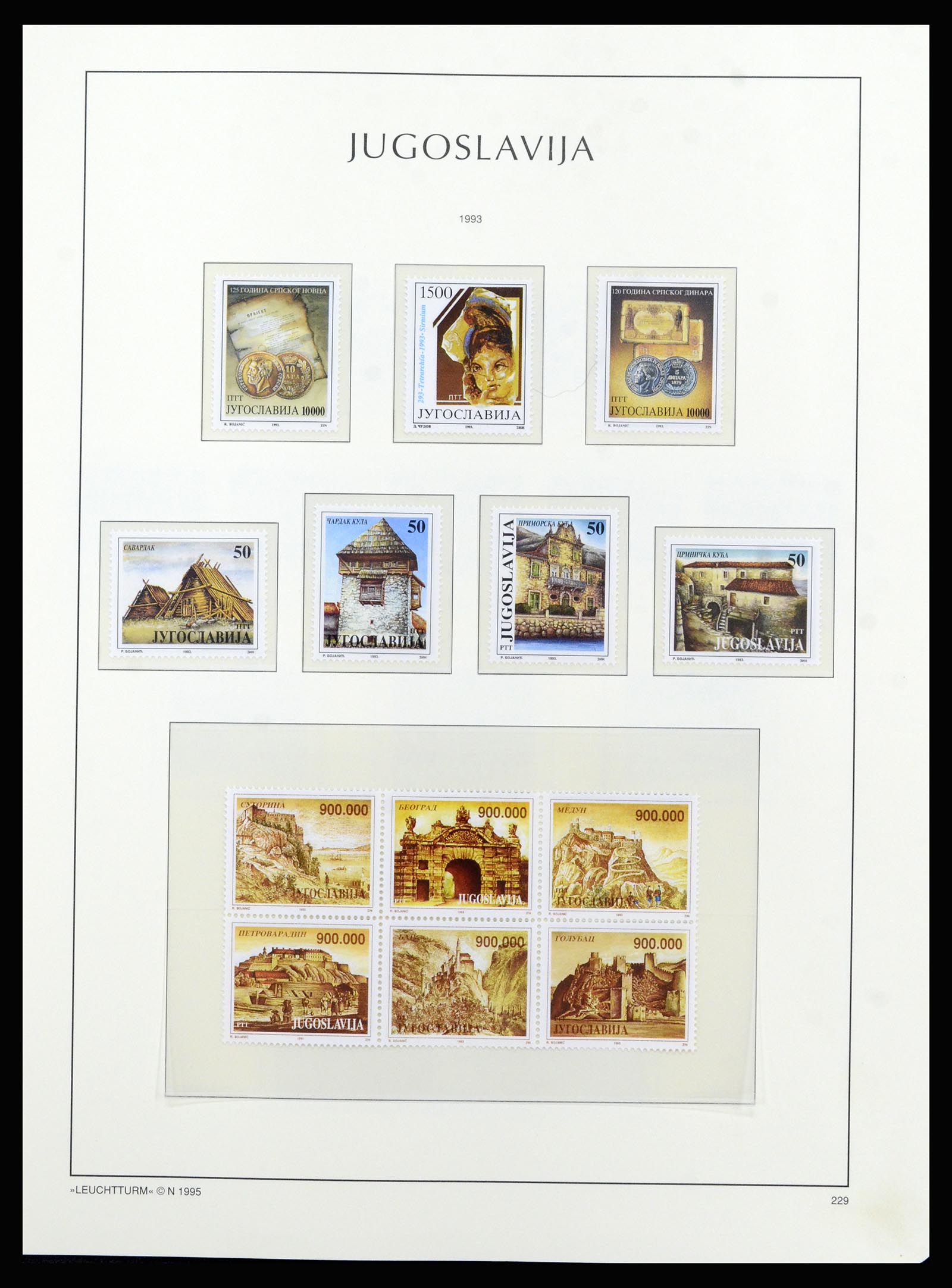37091 213 - Postzegelverzameling 37091 Joegoslavië 1945-2001.