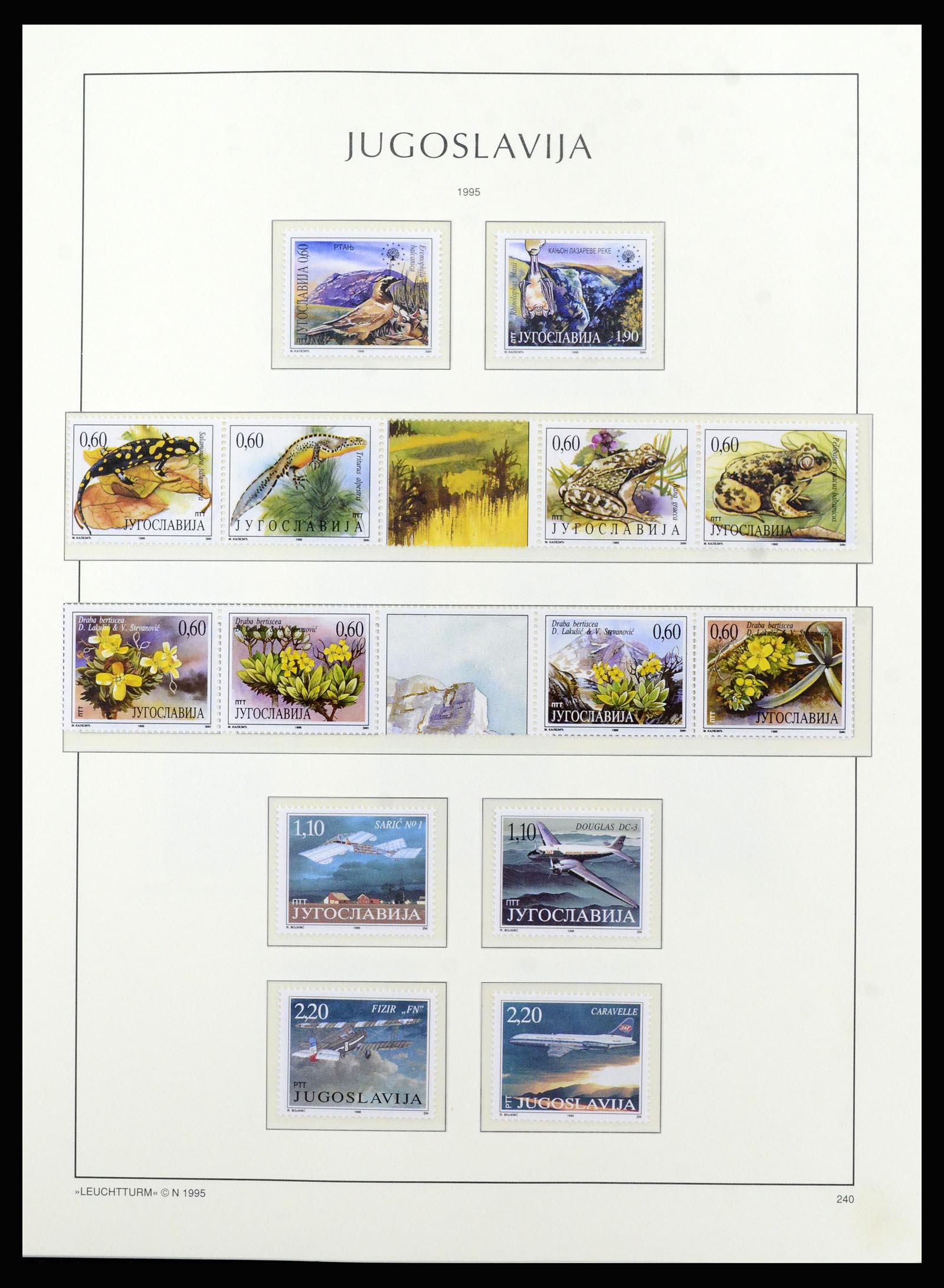 37091 224 - Postzegelverzameling 37091 Joegoslavië 1945-2001.