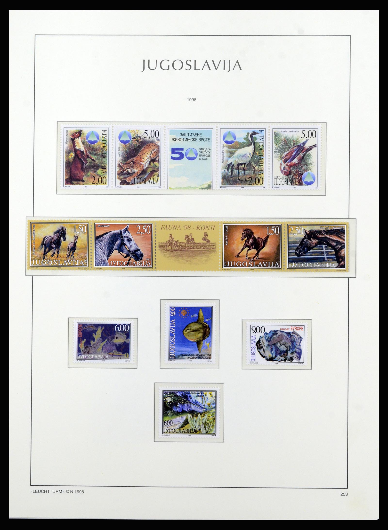 37091 237 - Postzegelverzameling 37091 Joegoslavië 1945-2001.