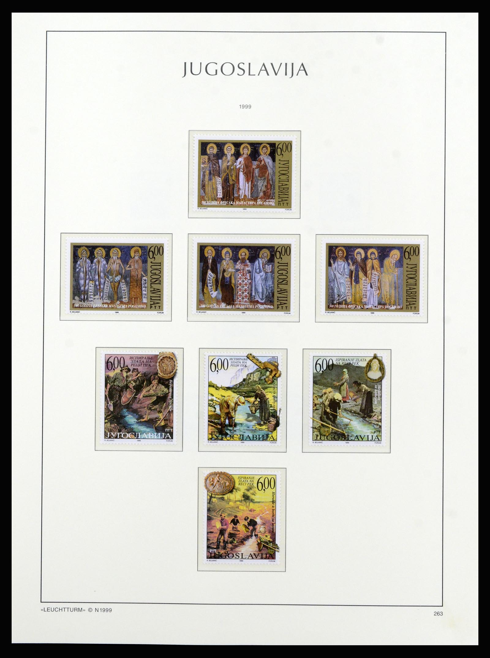 37091 247 - Postzegelverzameling 37091 Joegoslavië 1945-2001.
