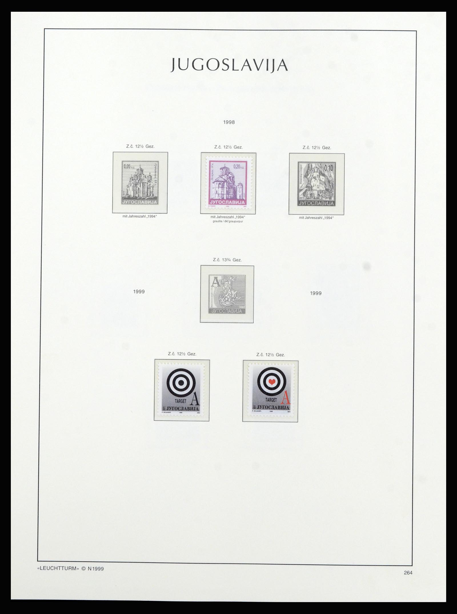 37091 248 - Postzegelverzameling 37091 Joegoslavië 1945-2001.