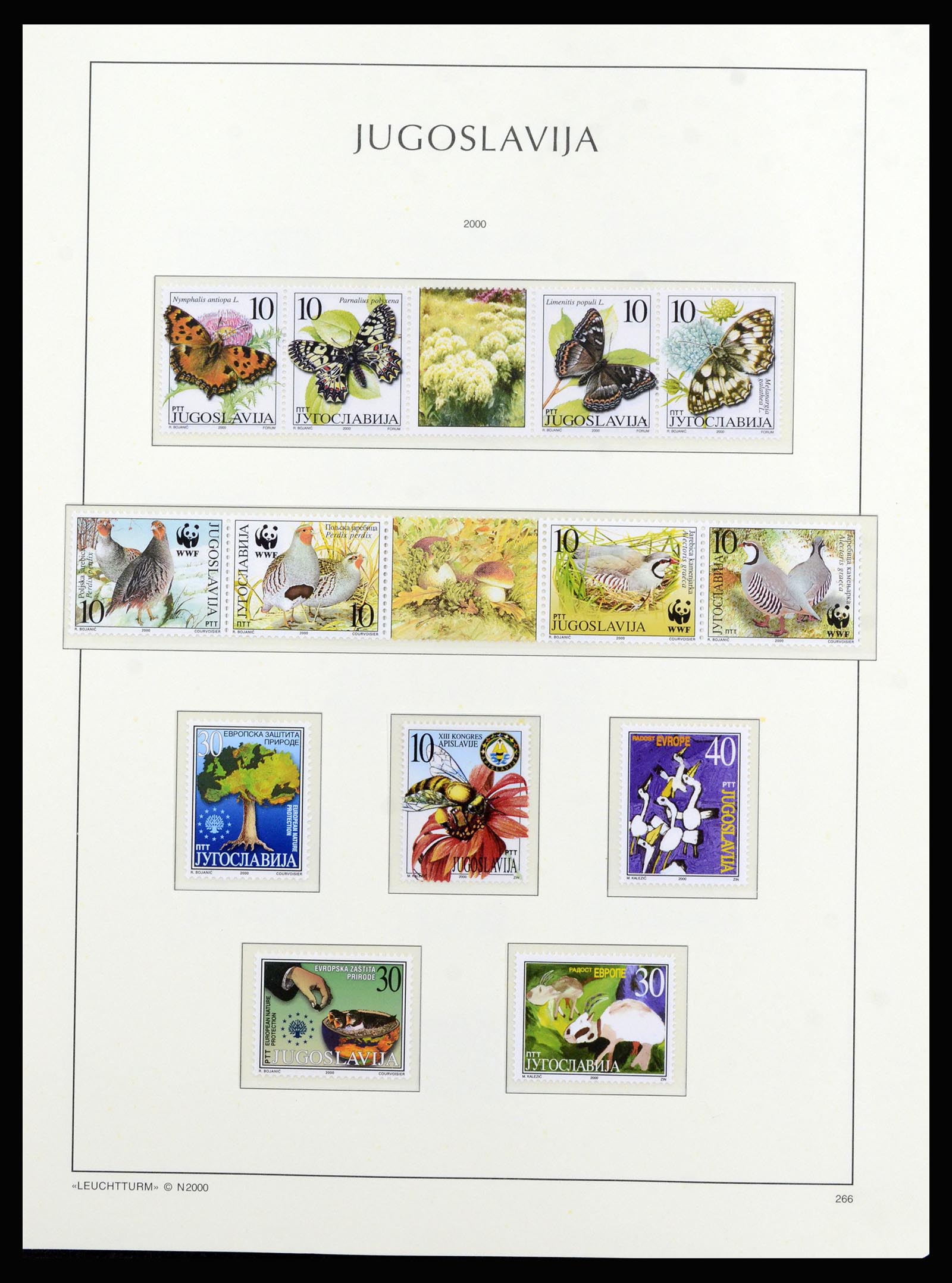 37091 250 - Postzegelverzameling 37091 Joegoslavië 1945-2001.