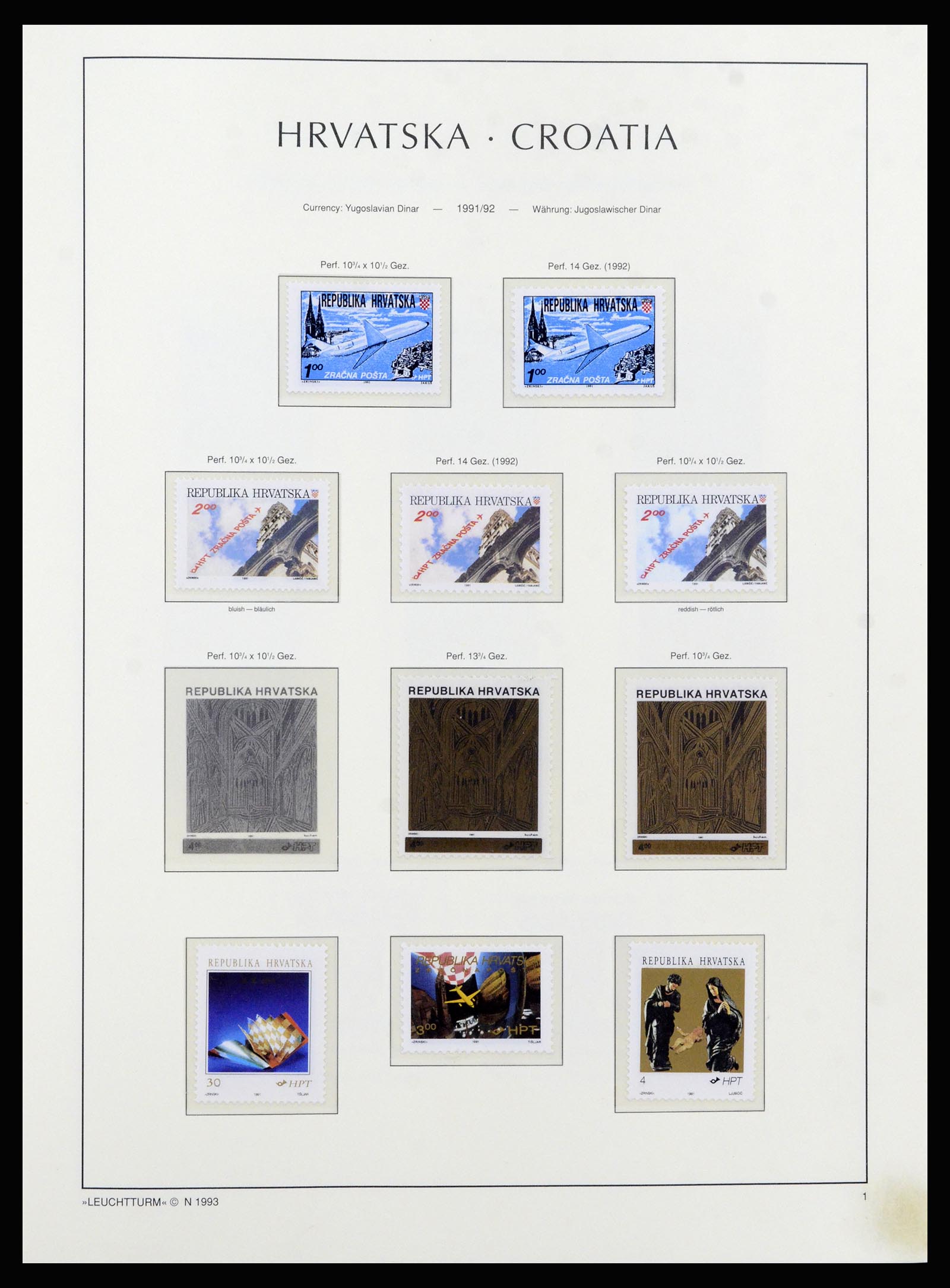 37091 264 - Postzegelverzameling 37091 Joegoslavië 1945-2001.