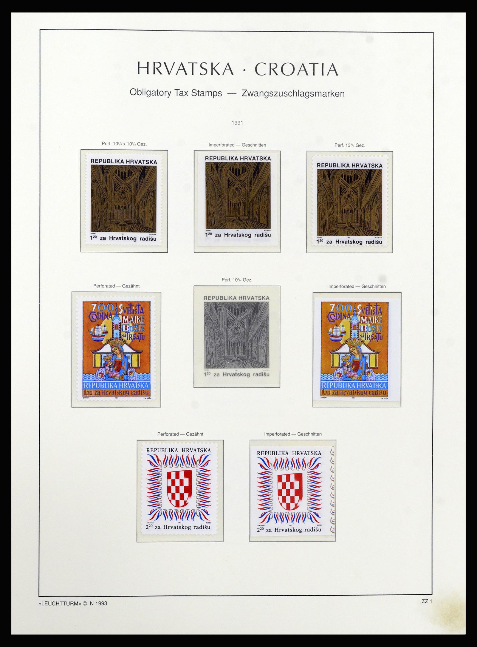 37091 265 - Postzegelverzameling 37091 Joegoslavië 1945-2001.