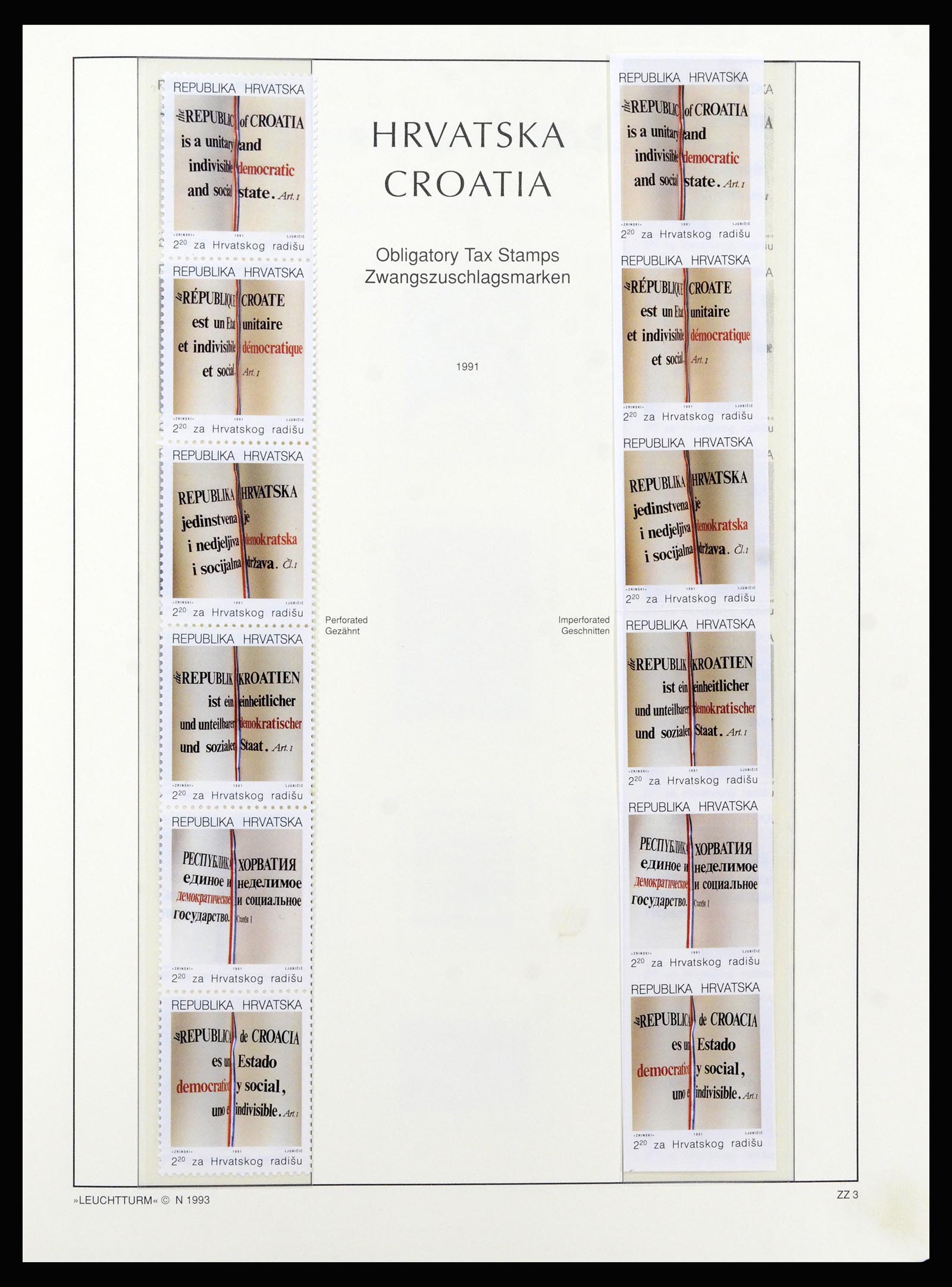 37091 267 - Postzegelverzameling 37091 Joegoslavië 1945-2001.