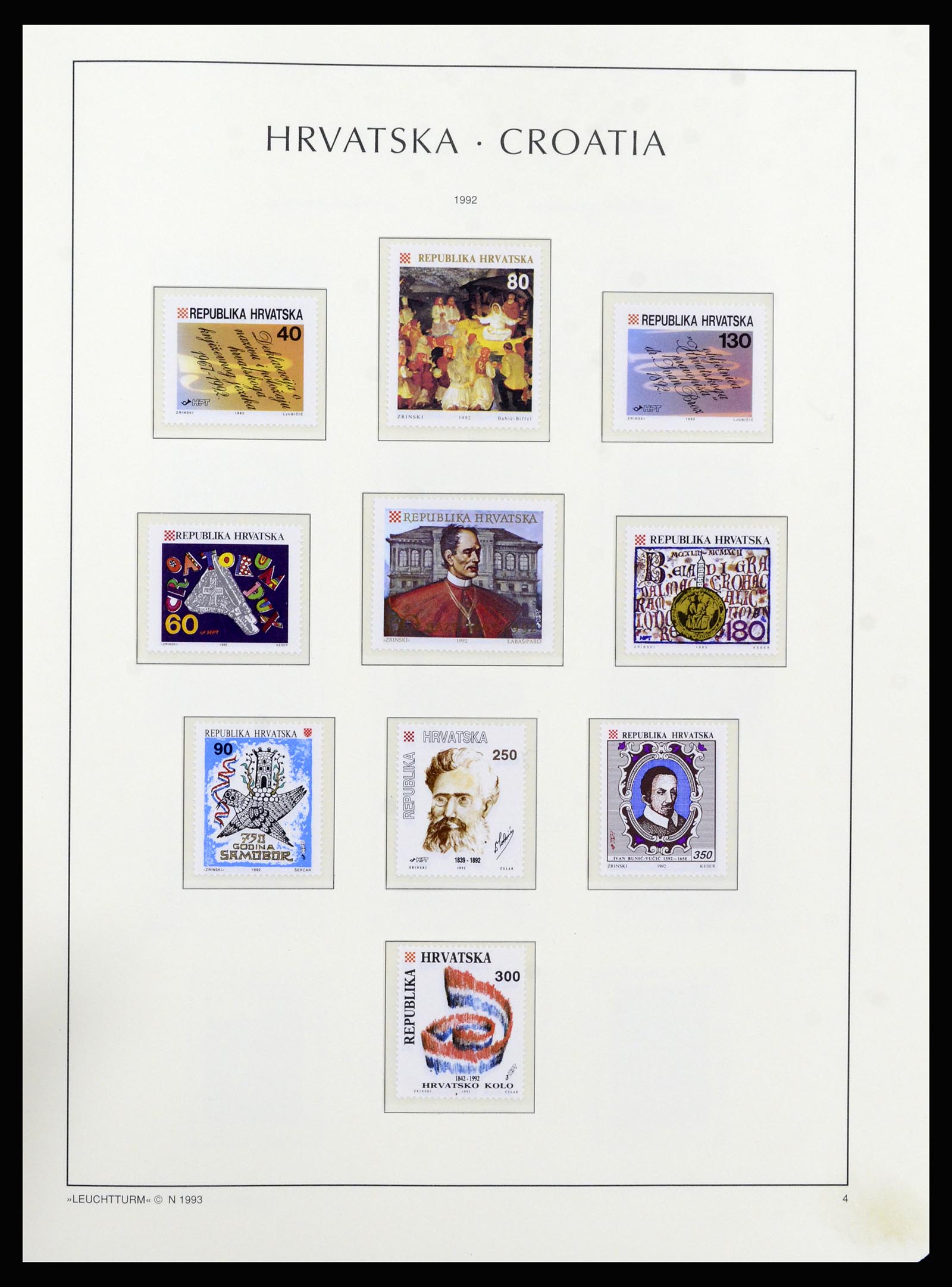 37091 270 - Postzegelverzameling 37091 Joegoslavië 1945-2001.