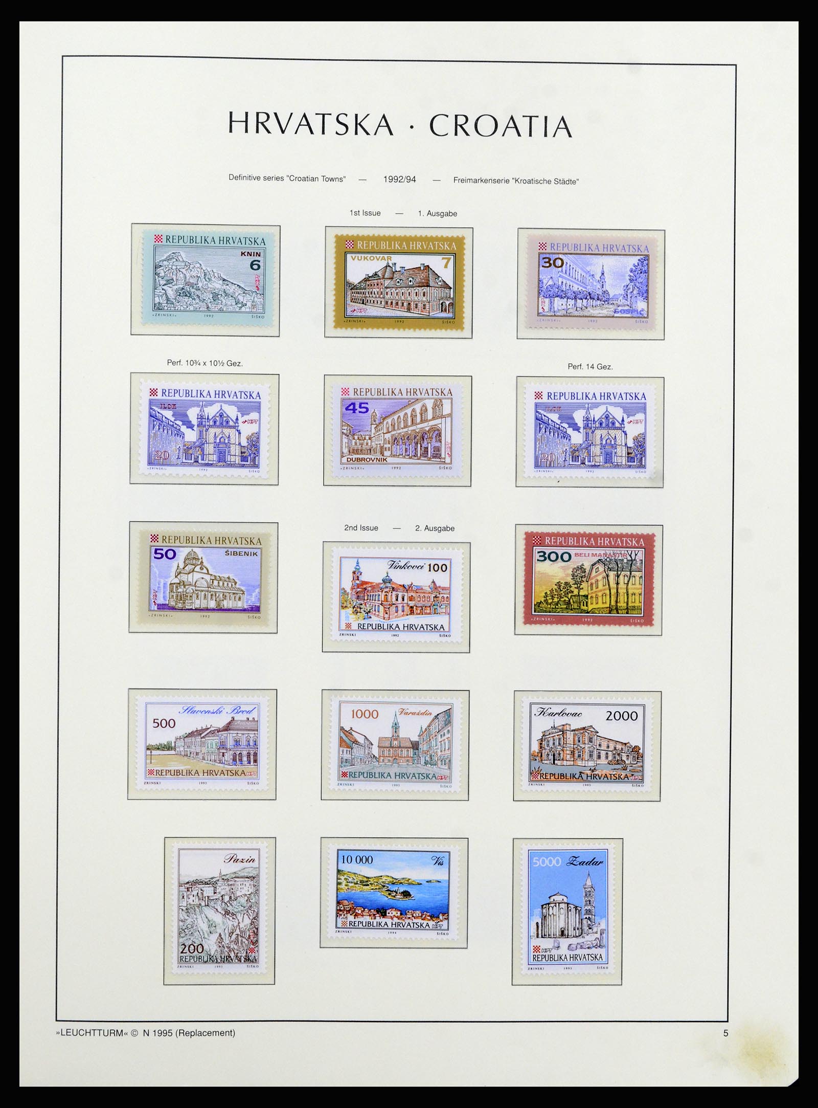 37091 271 - Postzegelverzameling 37091 Joegoslavië 1945-2001.
