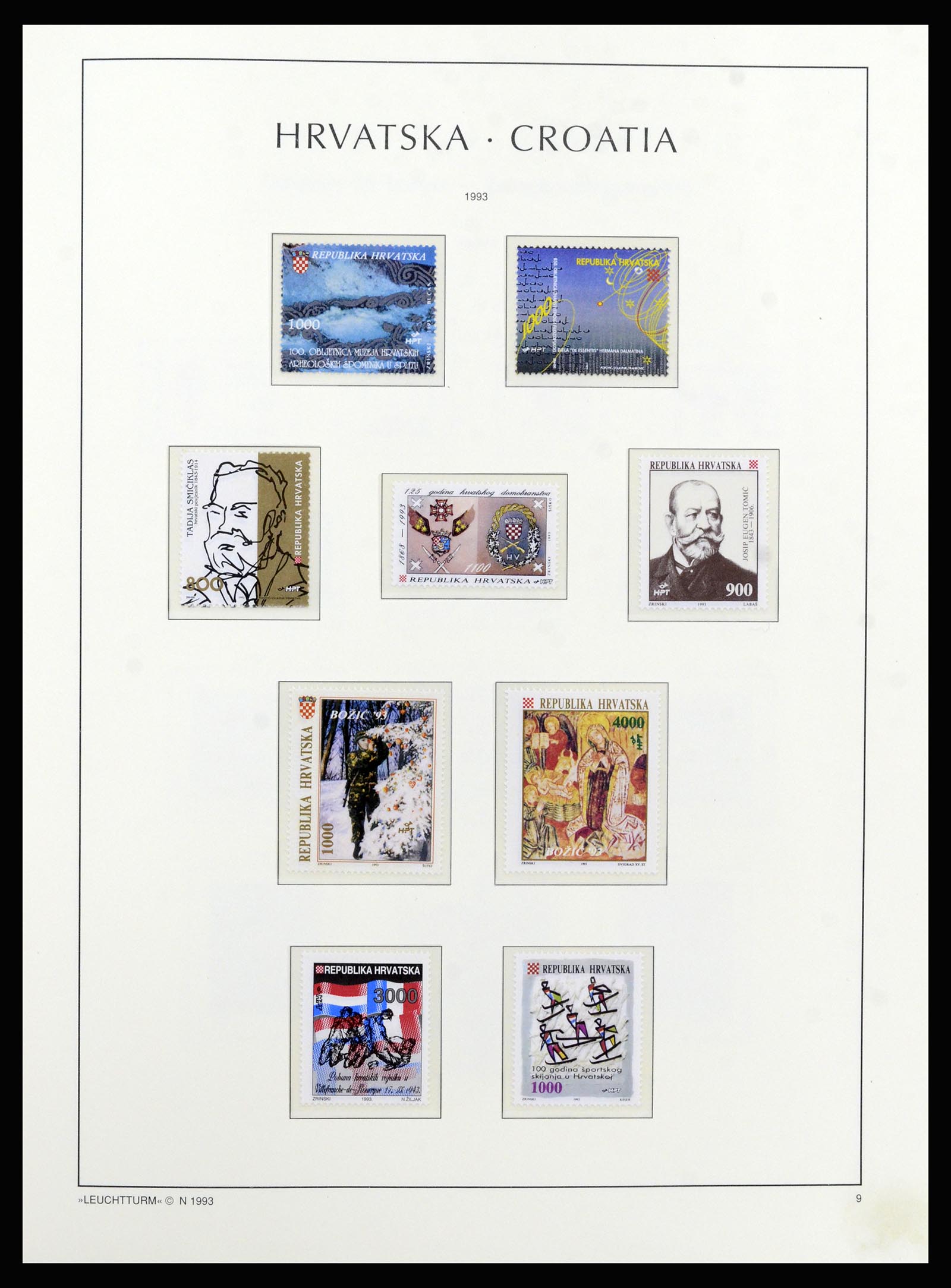 37091 275 - Postzegelverzameling 37091 Joegoslavië 1945-2001.