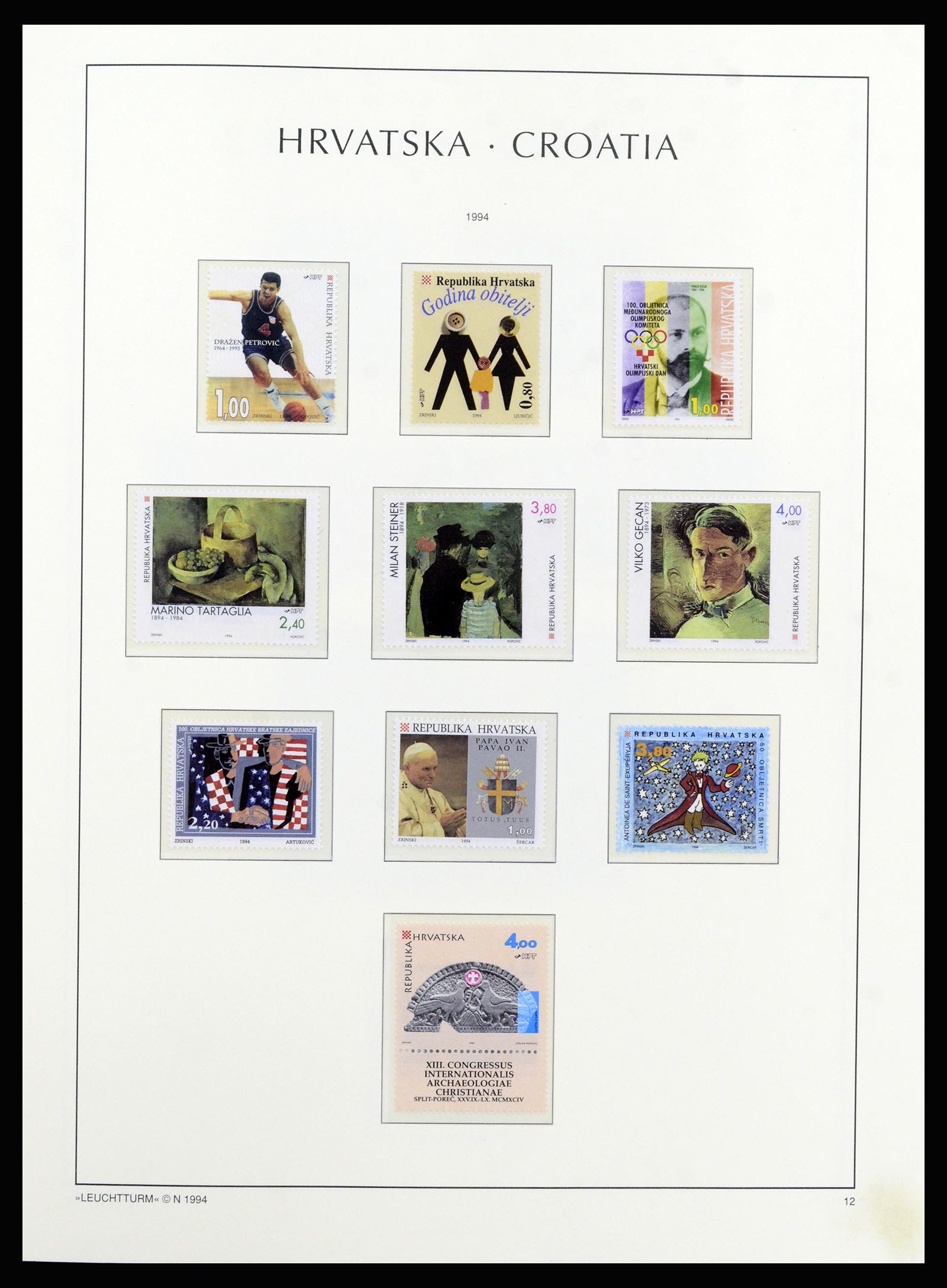 37091 279 - Postzegelverzameling 37091 Joegoslavië 1945-2001.