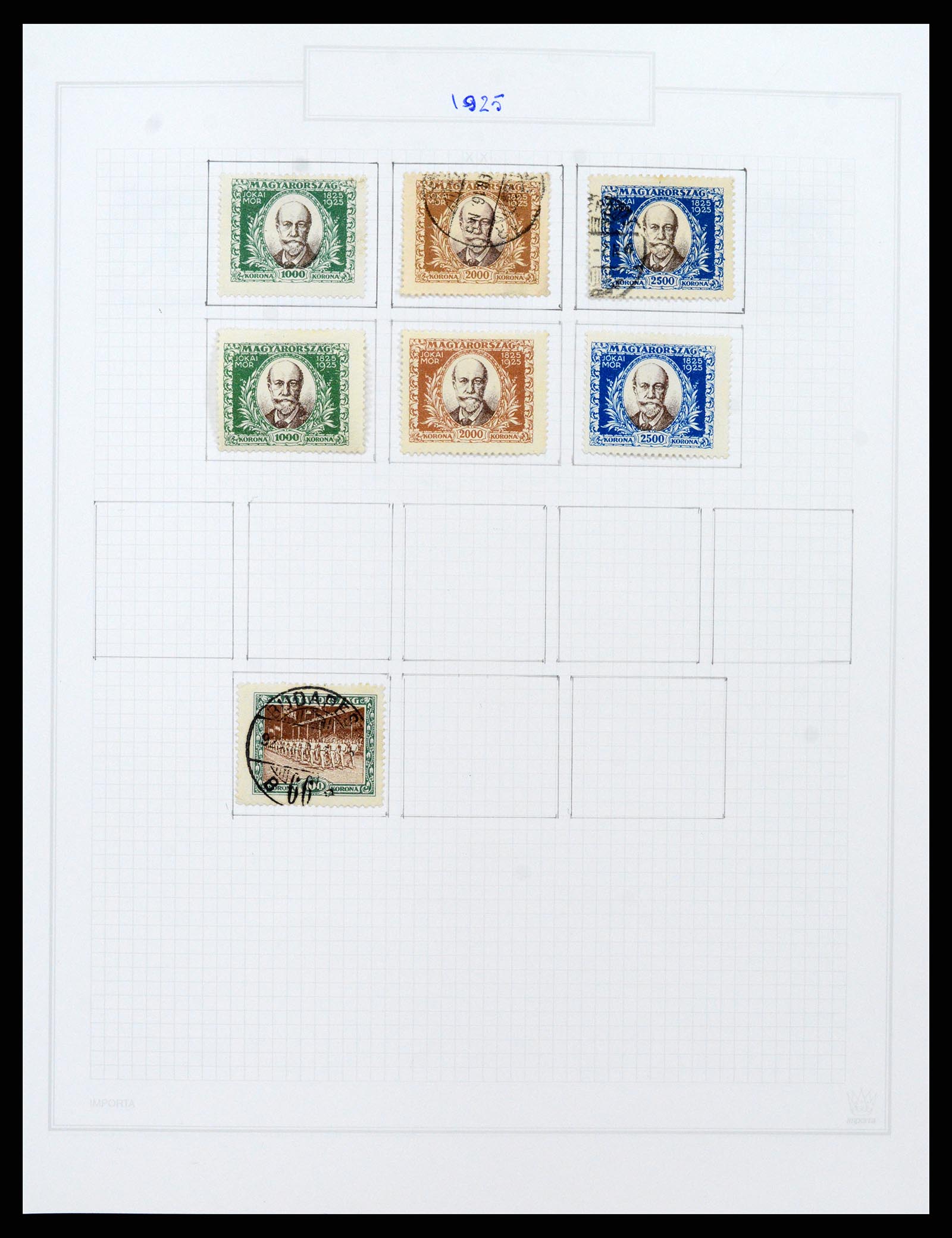 37092 056 - Postzegelverzameling 37092 Hongarije 1871-2018.