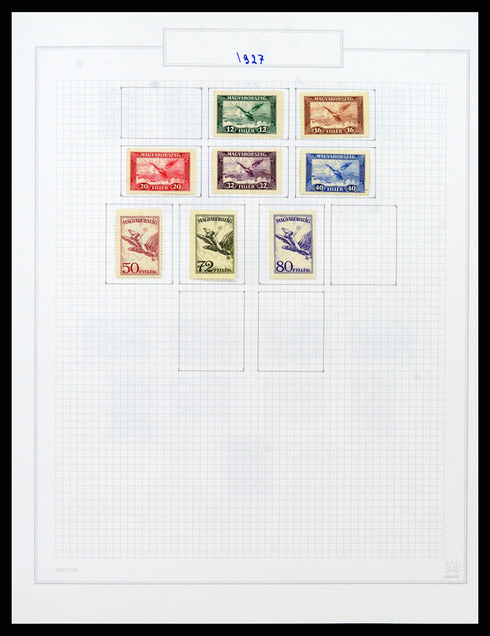 37092 063 - Postzegelverzameling 37092 Hongarije 1871-2018.
