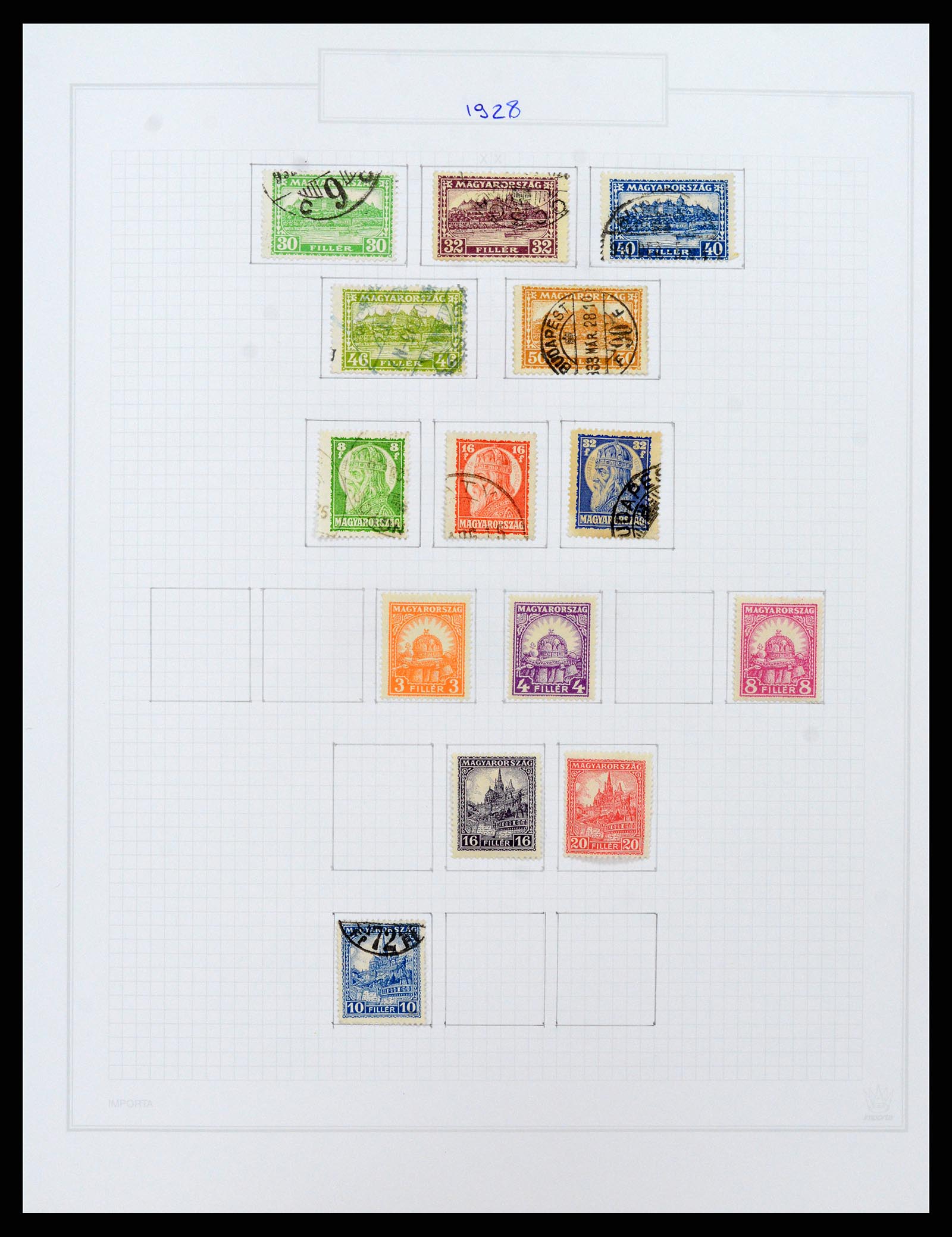 37092 065 - Postzegelverzameling 37092 Hongarije 1871-2018.