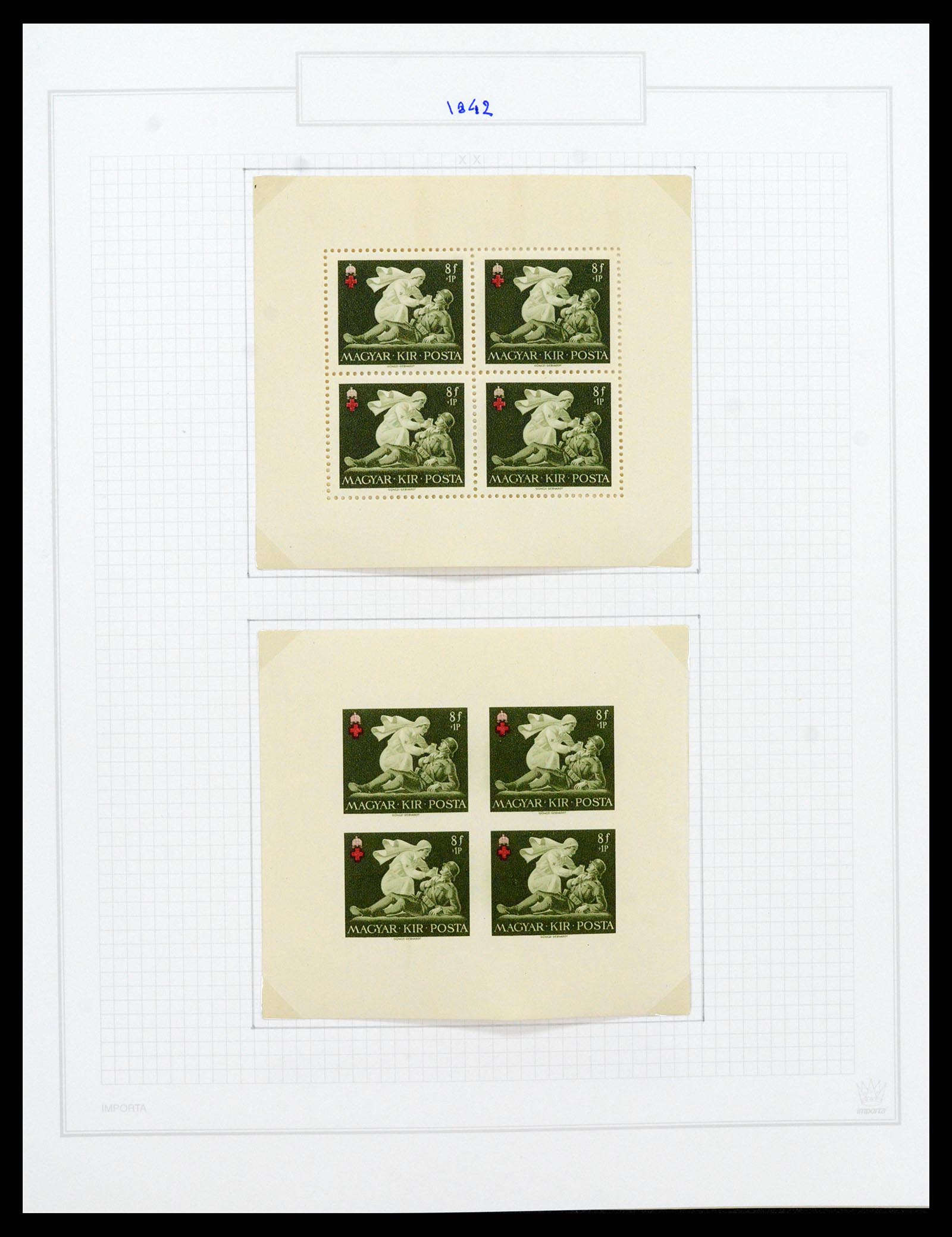 37092 103 - Postzegelverzameling 37092 Hongarije 1871-2018.