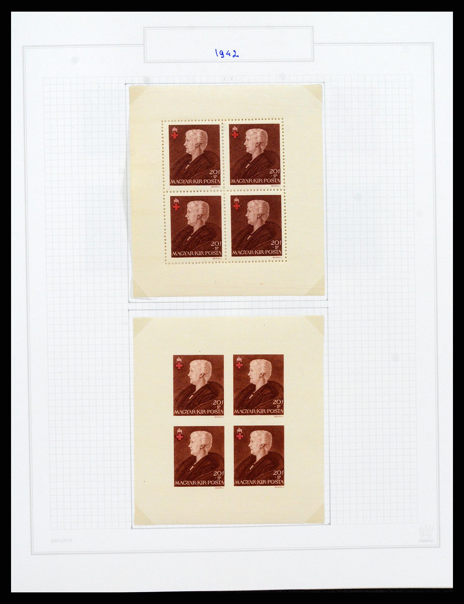 37092 104 - Postzegelverzameling 37092 Hongarije 1871-2018.