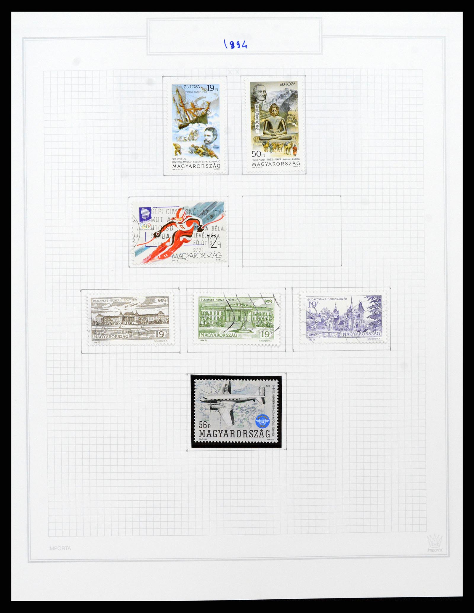 37092 861 - Postzegelverzameling 37092 Hongarije 1871-2018.