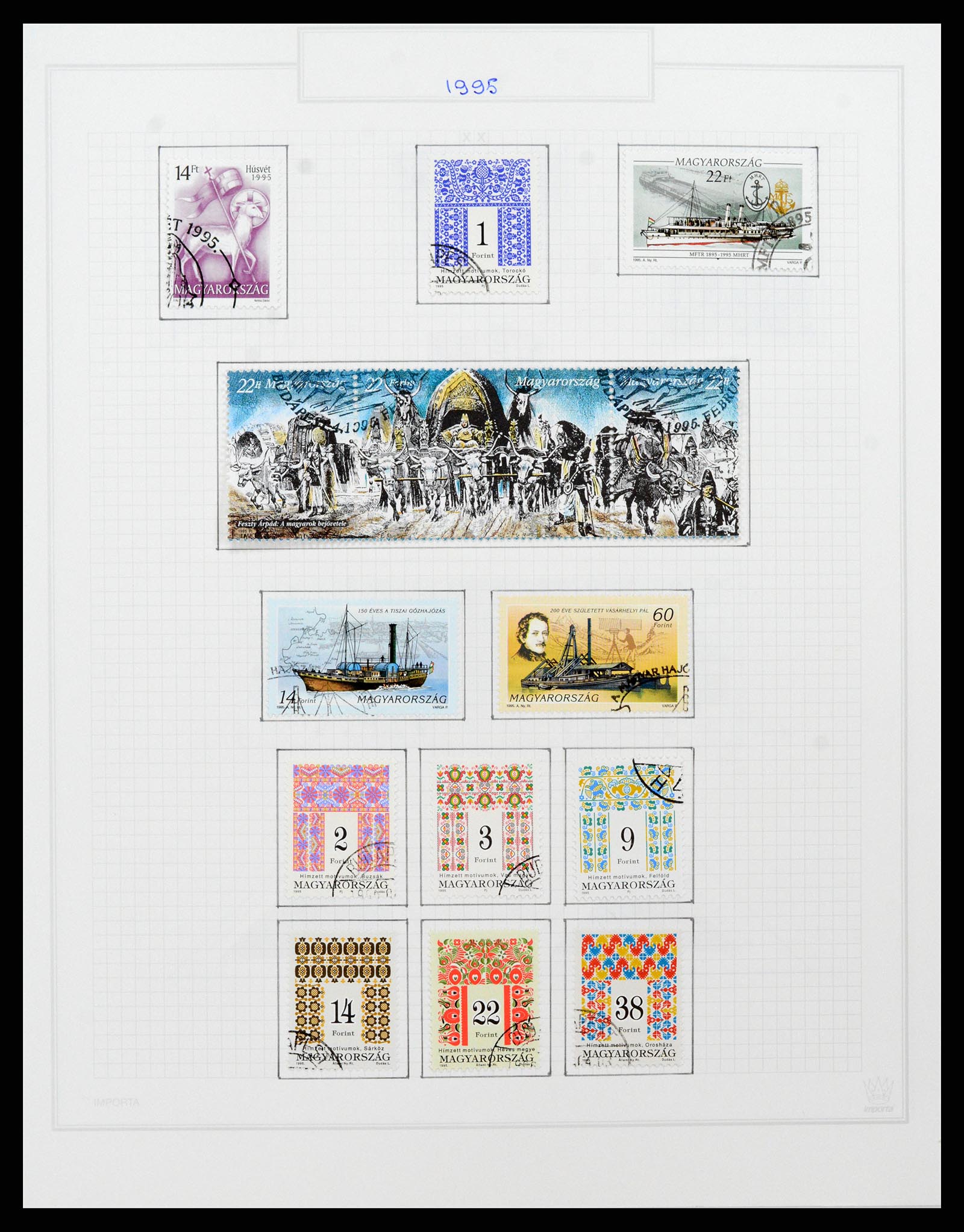 37092 863 - Postzegelverzameling 37092 Hongarije 1871-2018.