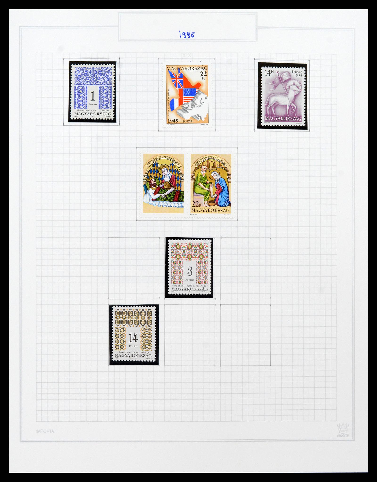 37092 868 - Postzegelverzameling 37092 Hongarije 1871-2018.