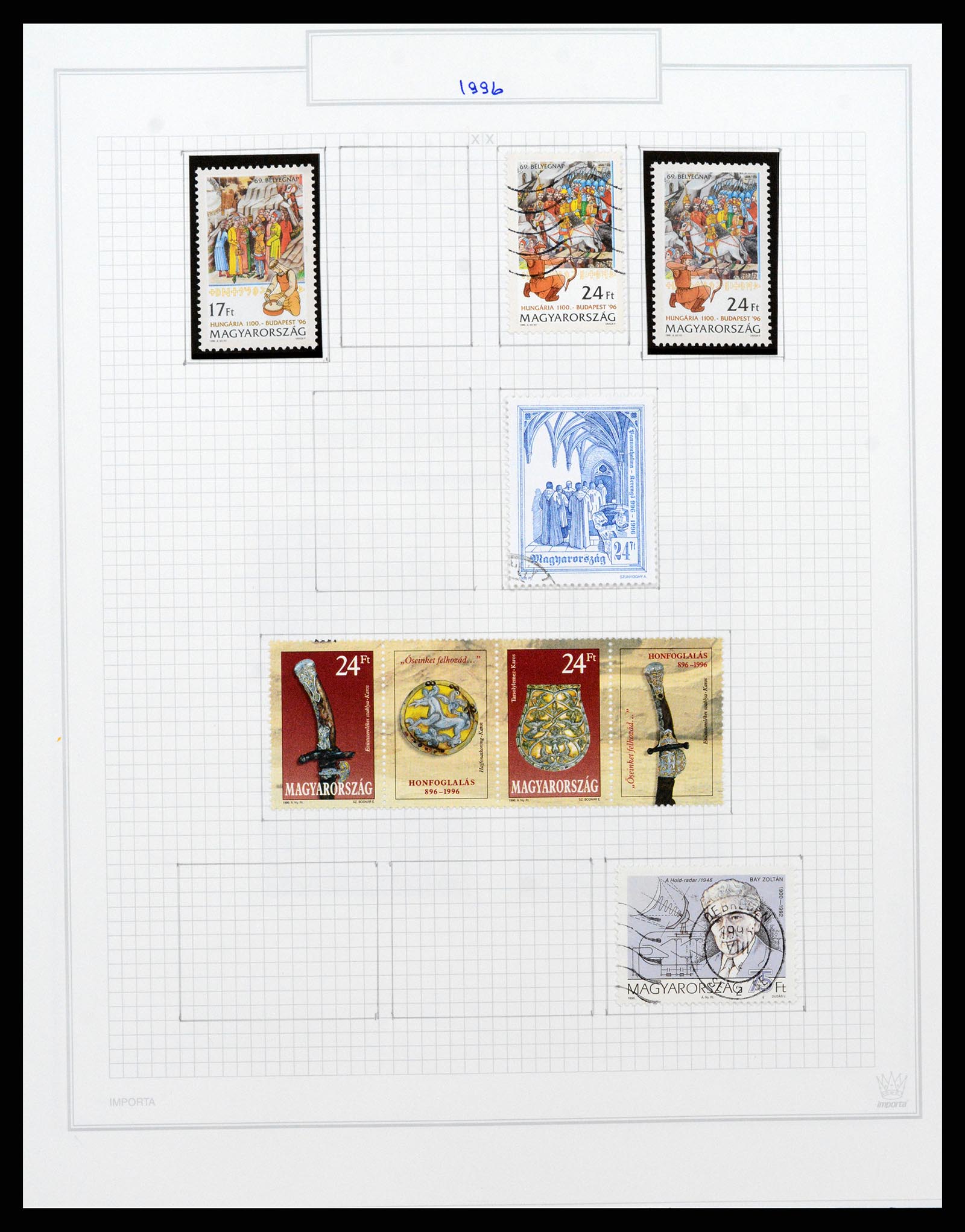 37092 873 - Postzegelverzameling 37092 Hongarije 1871-2018.