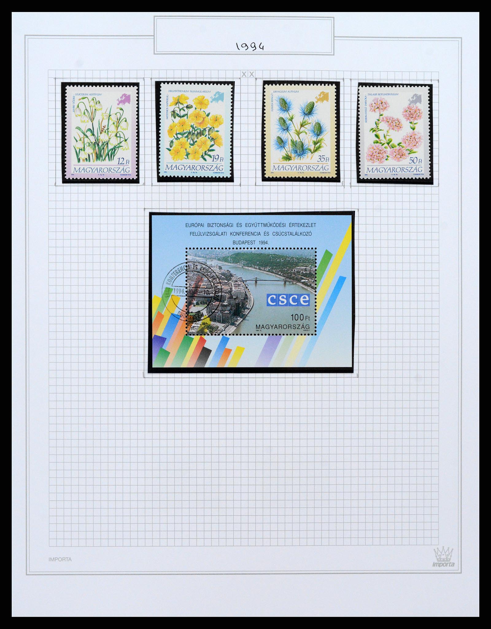 37092 876 - Postzegelverzameling 37092 Hongarije 1871-2018.