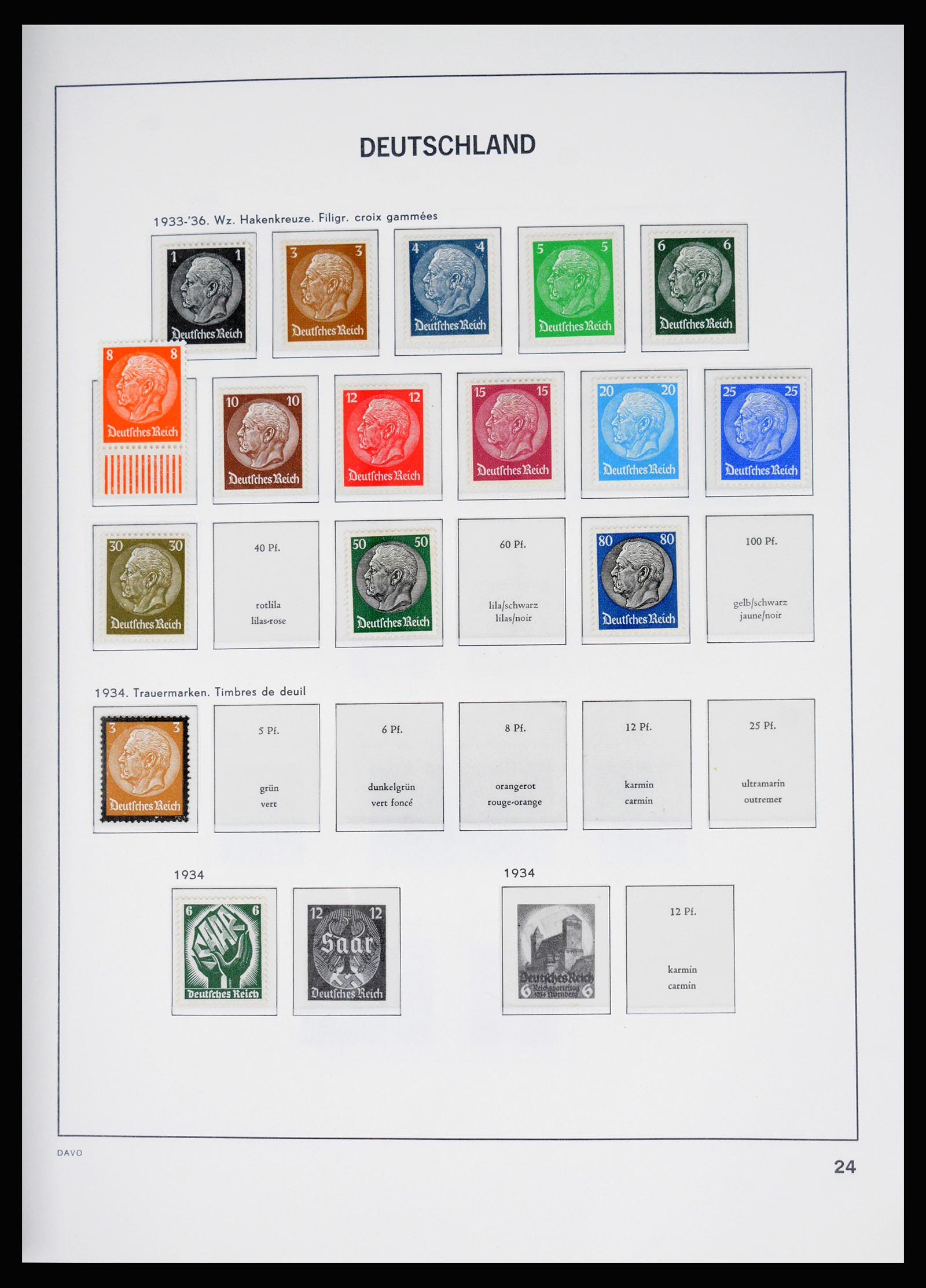 37099 021 - Postzegelverzameling 37099 Duitse Rijk 1880-1945.
