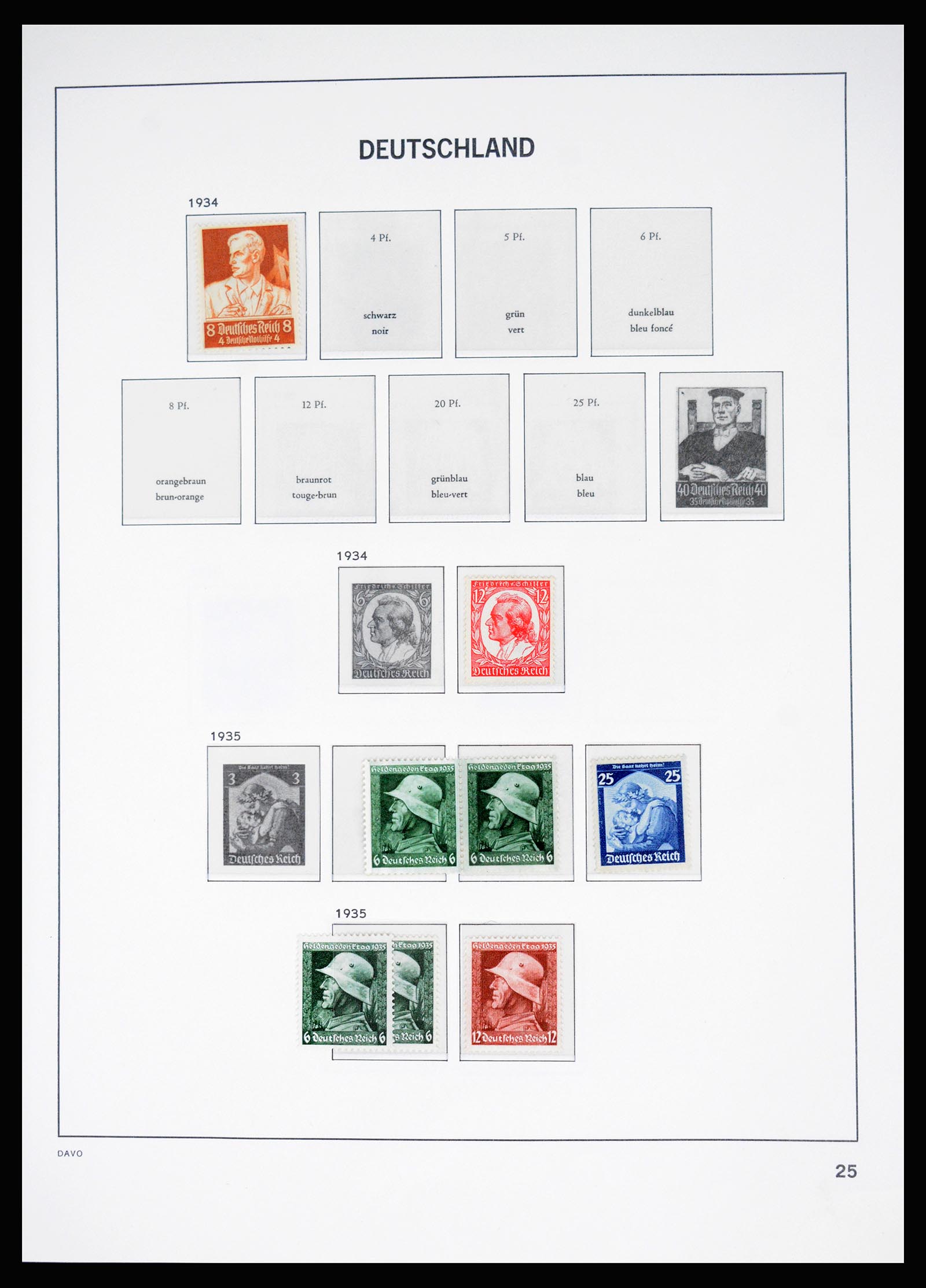 37099 022 - Postzegelverzameling 37099 Duitse Rijk 1880-1945.