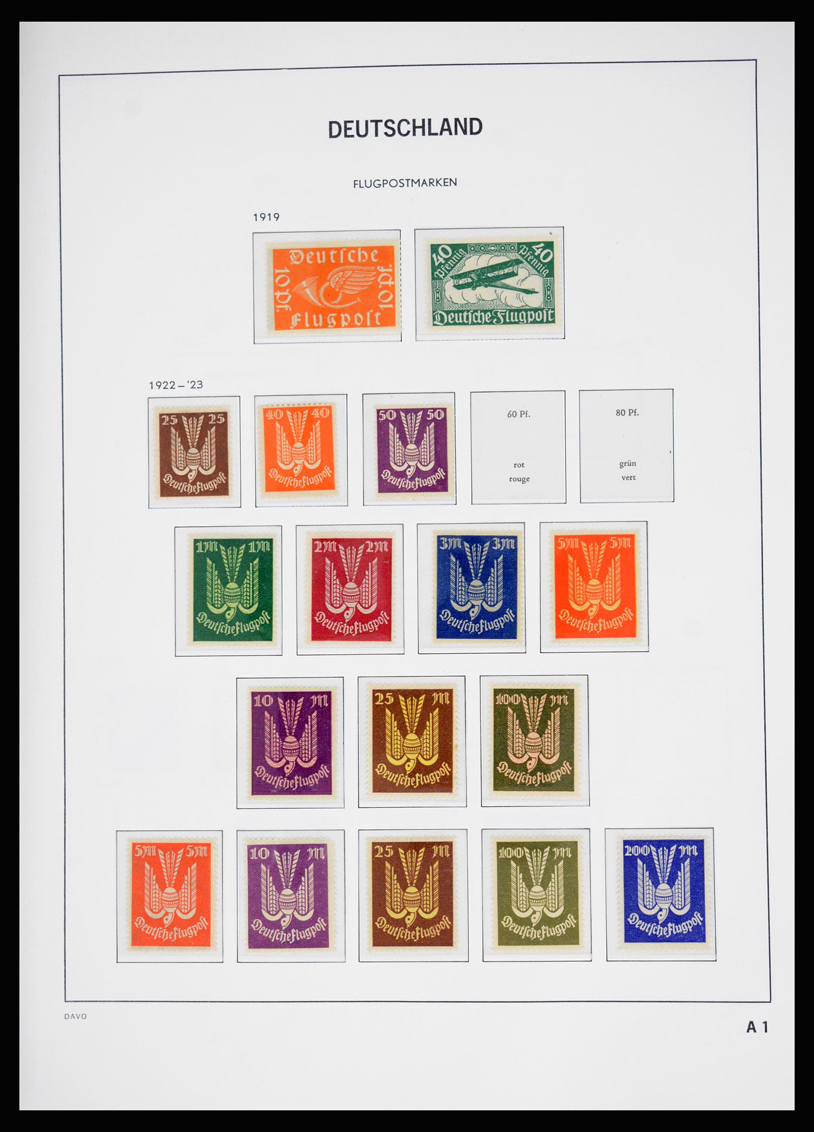 37099 044 - Postzegelverzameling 37099 Duitse Rijk 1880-1945.