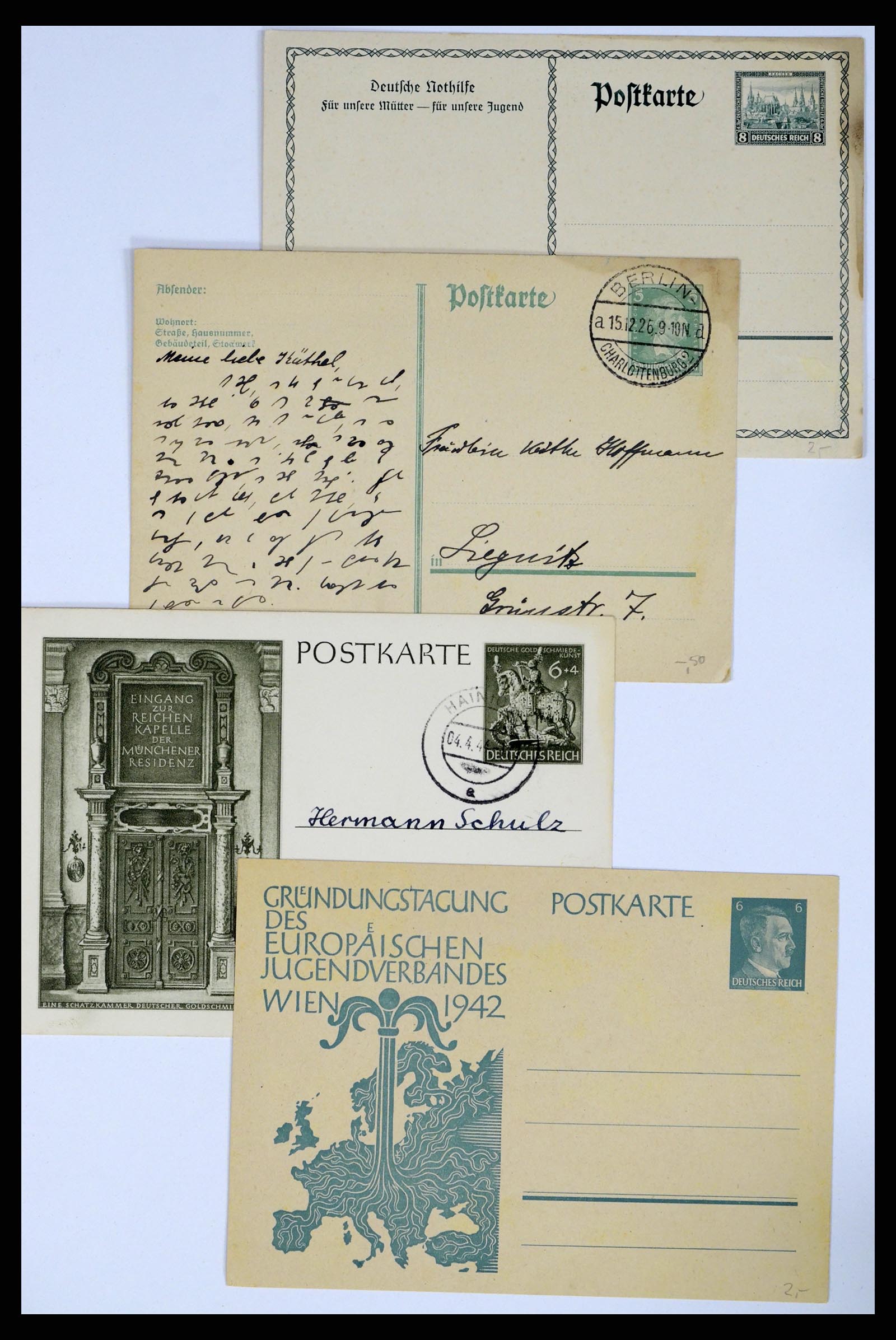 37104 092 - Postzegelverzameling 37104 Duitsland brieven 1900-1960.