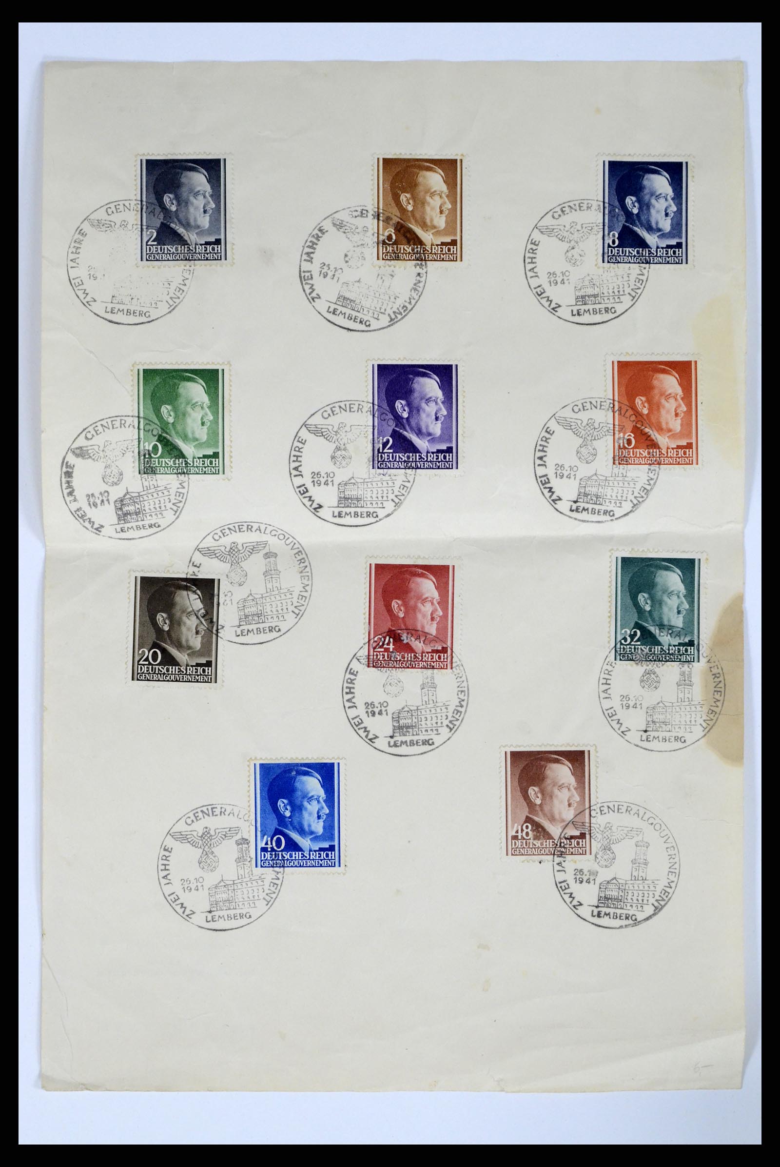 37104 122 - Postzegelverzameling 37104 Duitsland brieven 1900-1960.