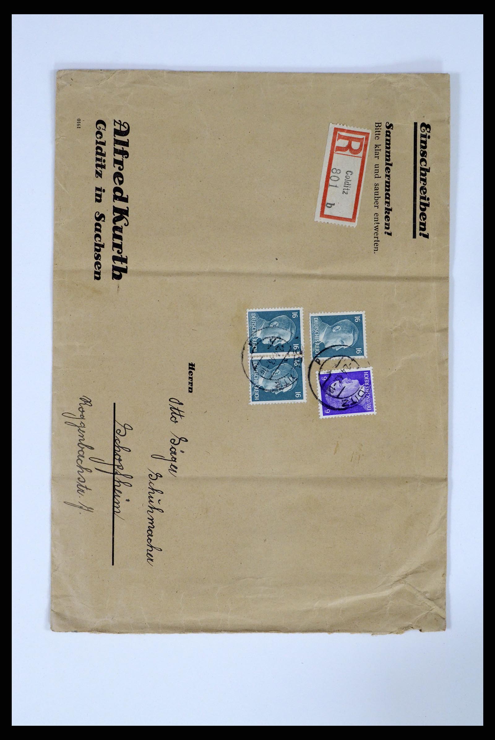 37104 132 - Postzegelverzameling 37104 Duitsland brieven 1900-1960.